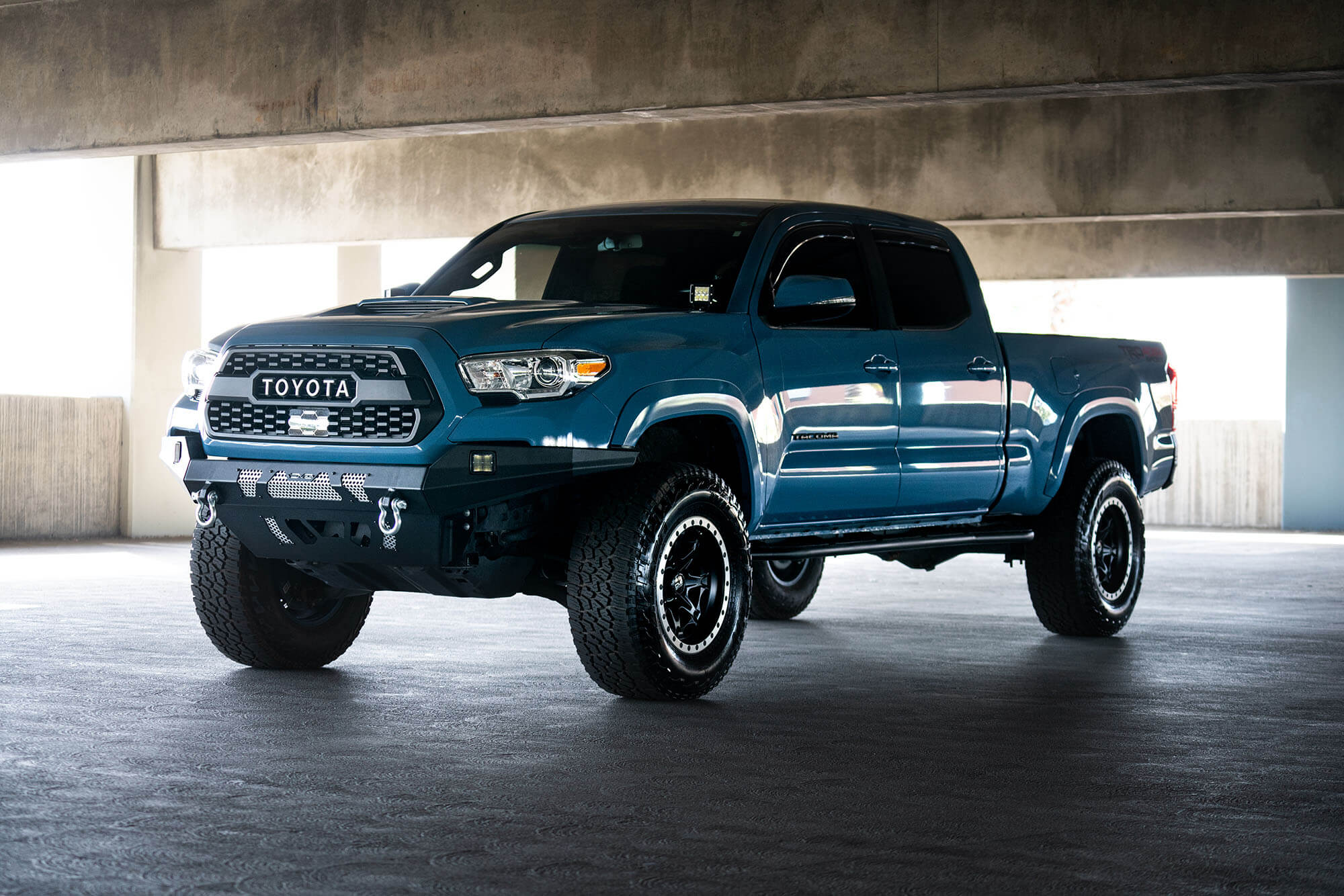 DV8 Offroad MTO Series Tacoma Front Bumper FBTT1-04