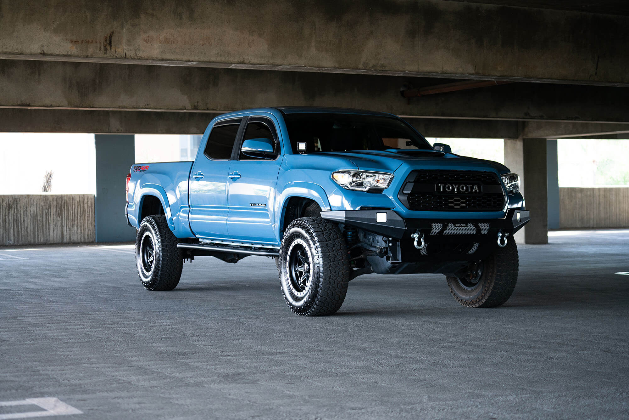 DV8 Offroad MTO Series Tacoma Front Bumper FBTT1-04