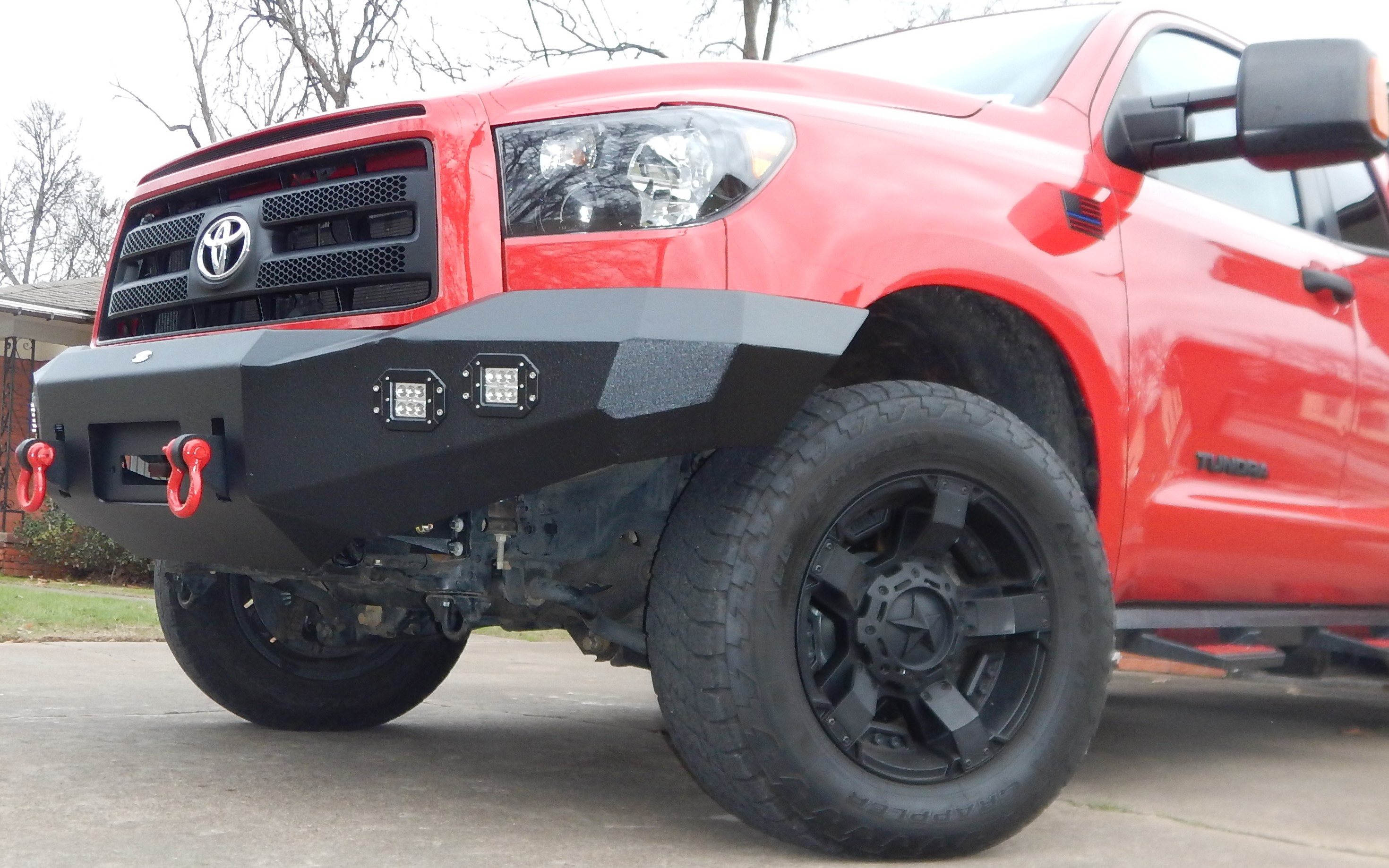 DV8 Offroad Truck Front Full Size Bumper FBTT2-02