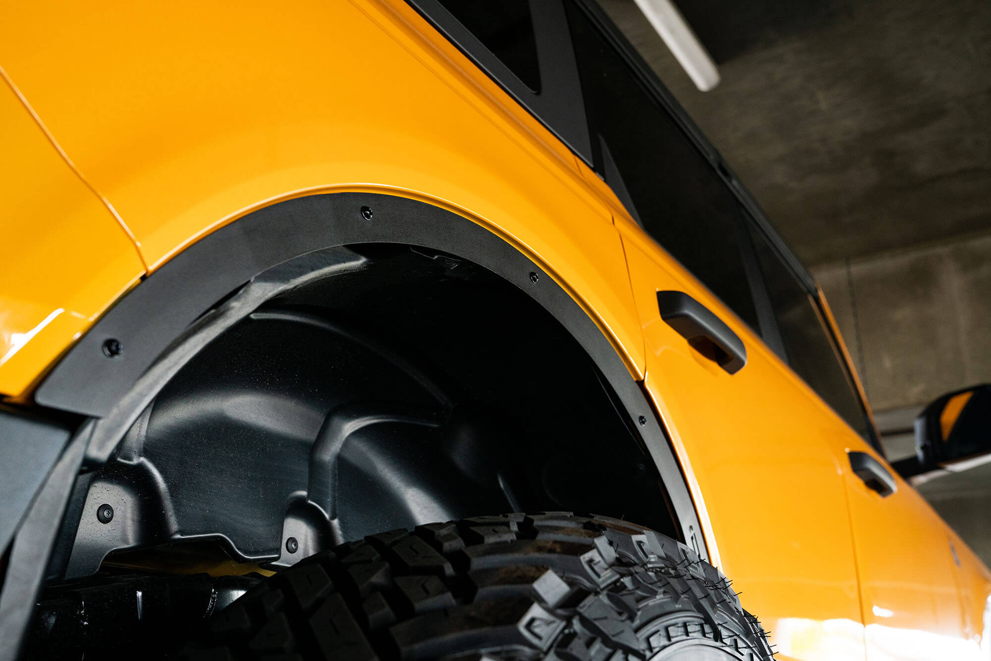 DV8 Offroad Fender flare deletes for the 2021+ Bronco FDBR-03