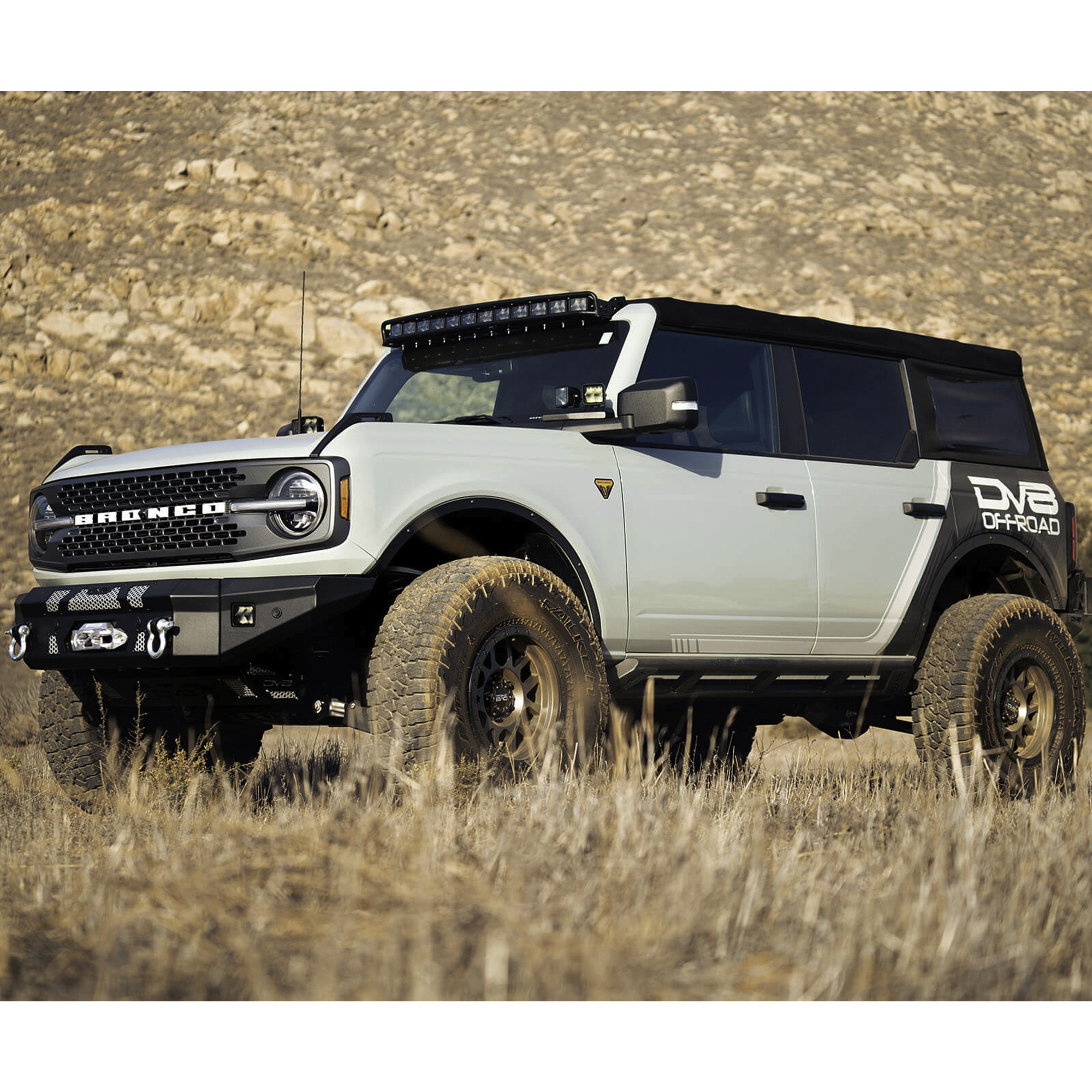 DV8 Offroad Fender flare deletes for the 2021+ Bronco FDBR-03