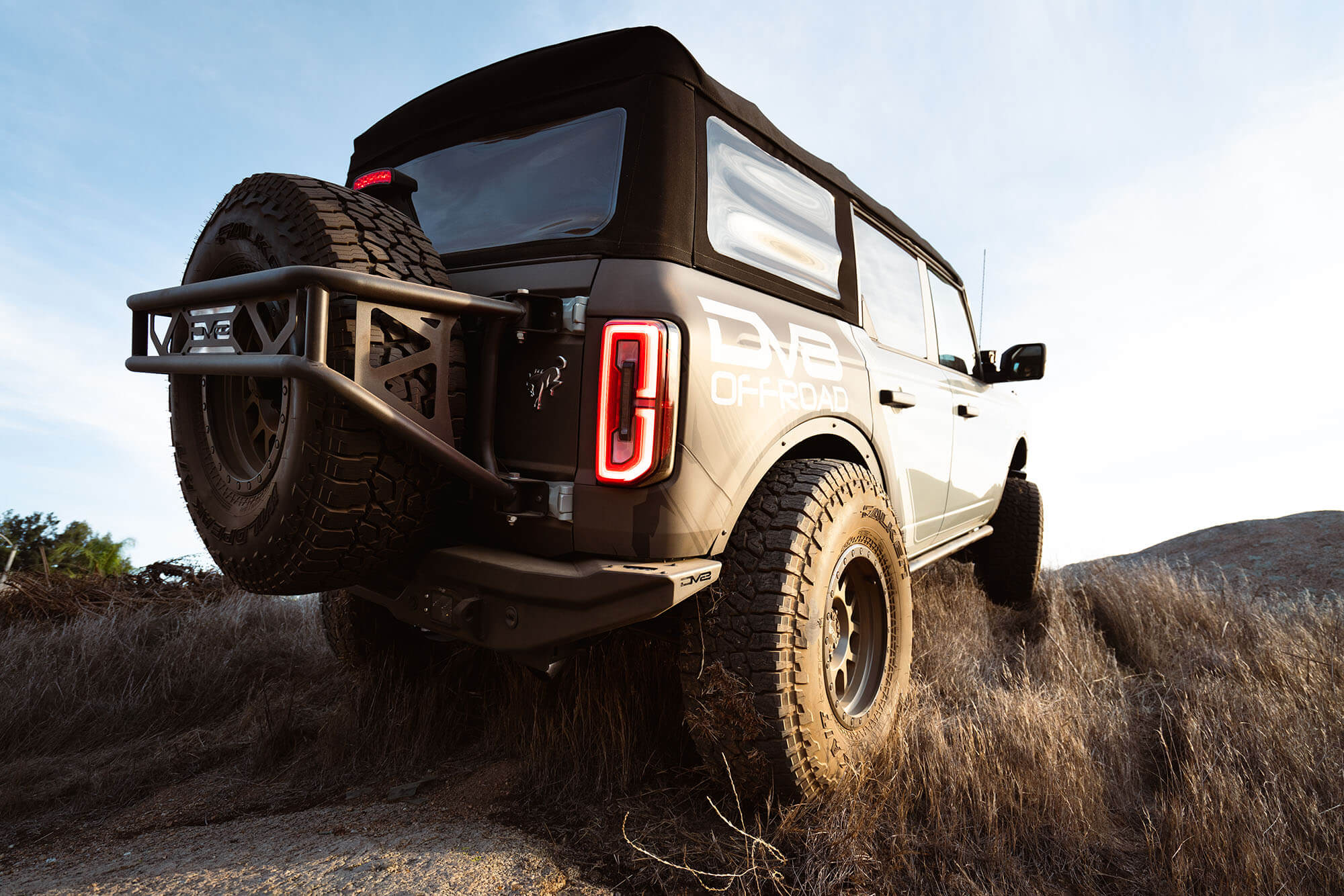 DV8 Offroad Fender flare deletes for the 2021+ Bronco FDBR-03