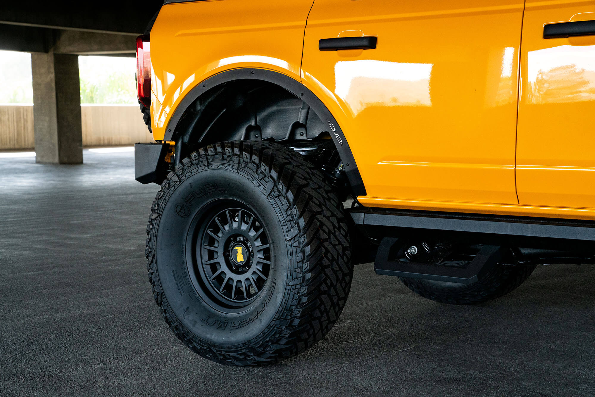 DV8 Offroad Fender flare deletes for the 2021+ Bronco FDBR-03