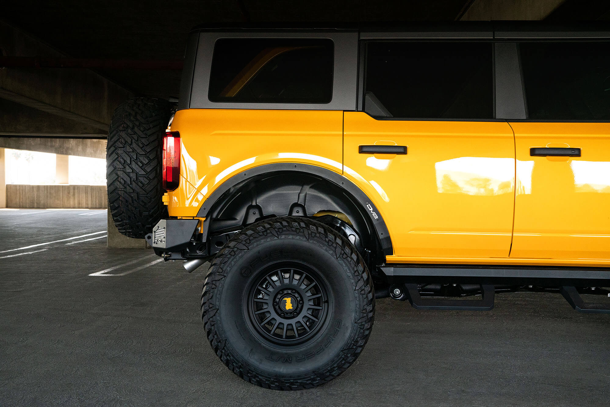 DV8 Offroad Fender flare deletes for the 2021+ Bronco FDBR-03