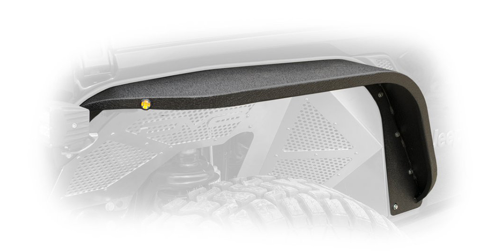 DV8 Offroad Fender Flares; Slim; Front & Rear FDGL-01