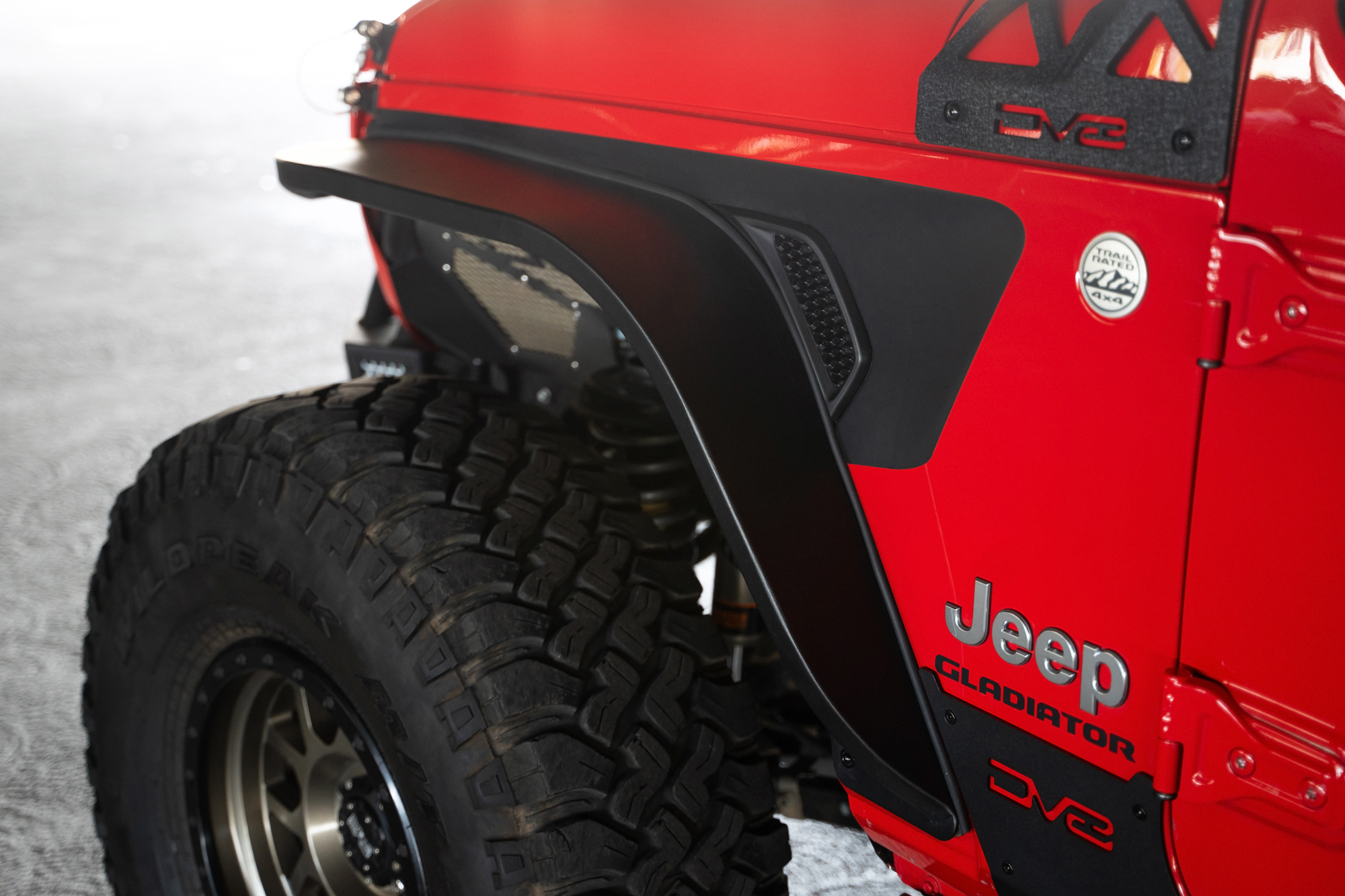 DV8 Offroad Jeep Gladiator JT Slim Fender Flares FDGL-07