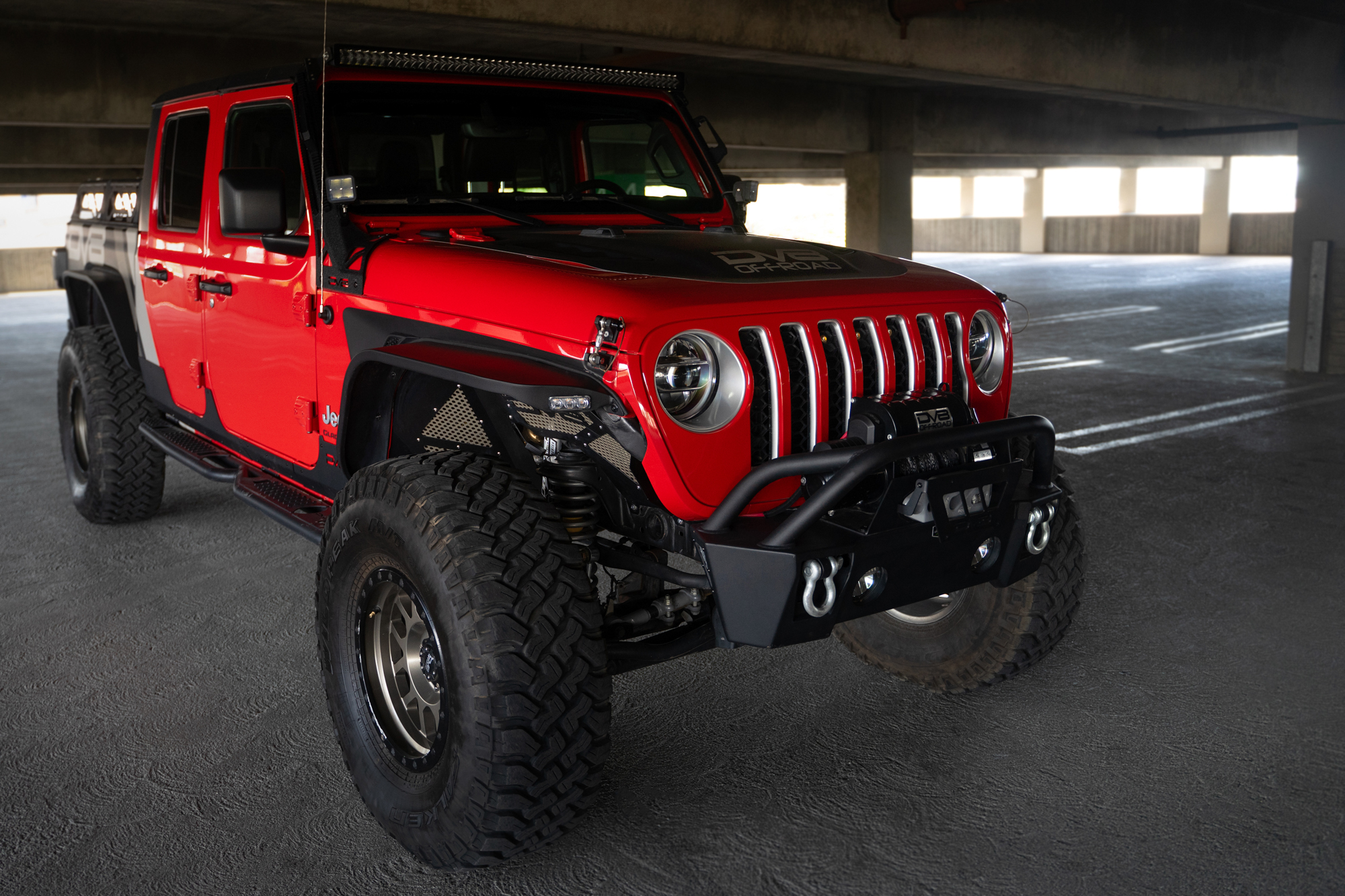 DV8 Offroad Jeep Gladiator JT Slim Fender Flares FDGL-07