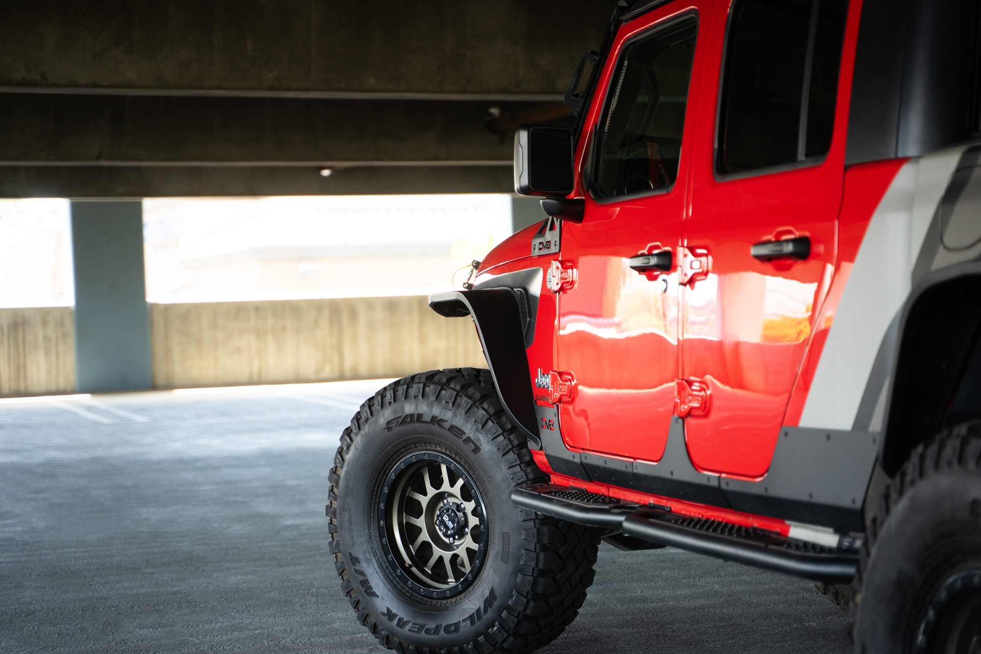 DV8 Offroad Jeep Gladiator JT Slim Fender Flares FDGL-07