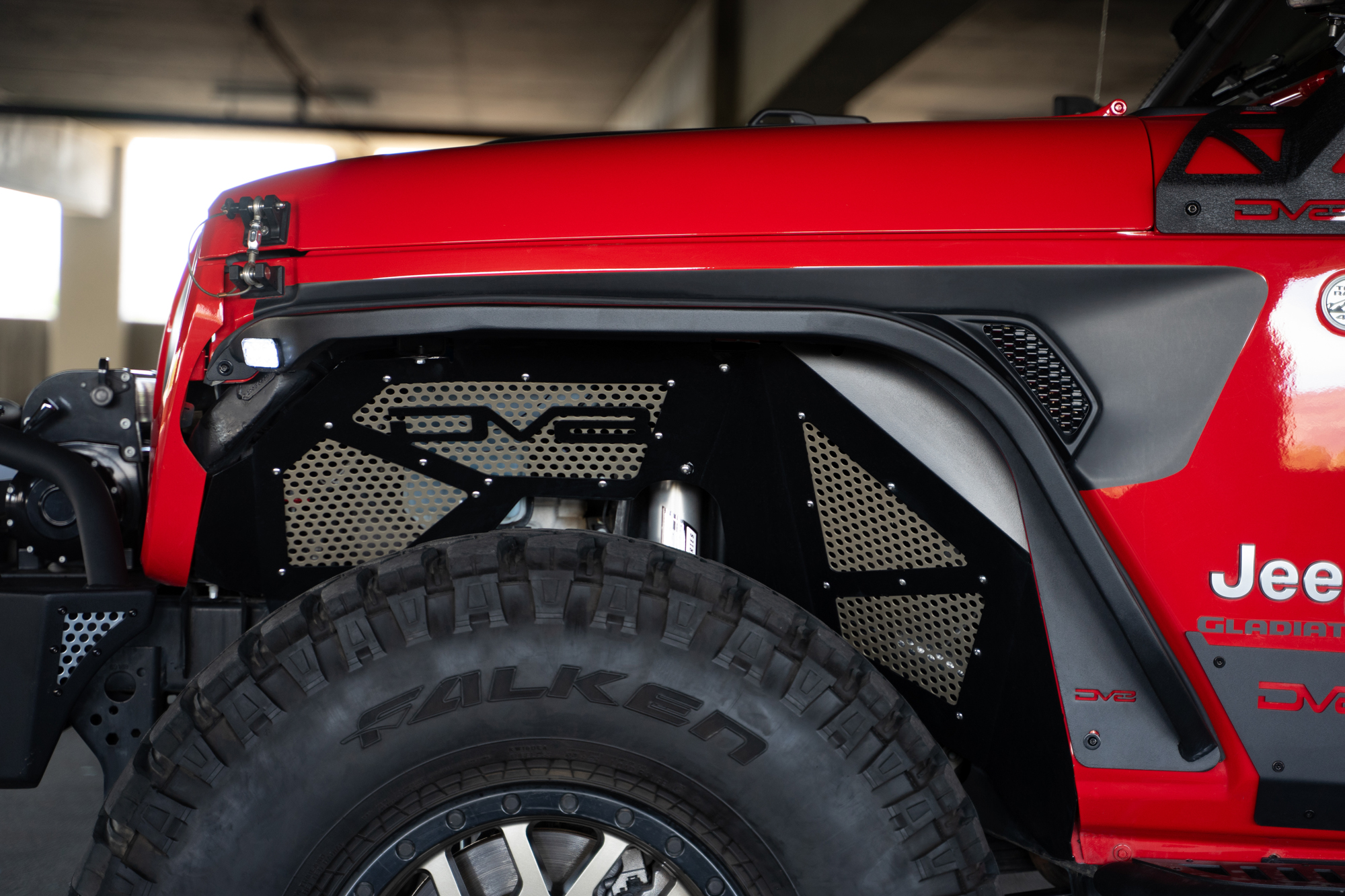 DV8 Offroad Jeep Gladiator JT Slim Fender Flares FDGL-07