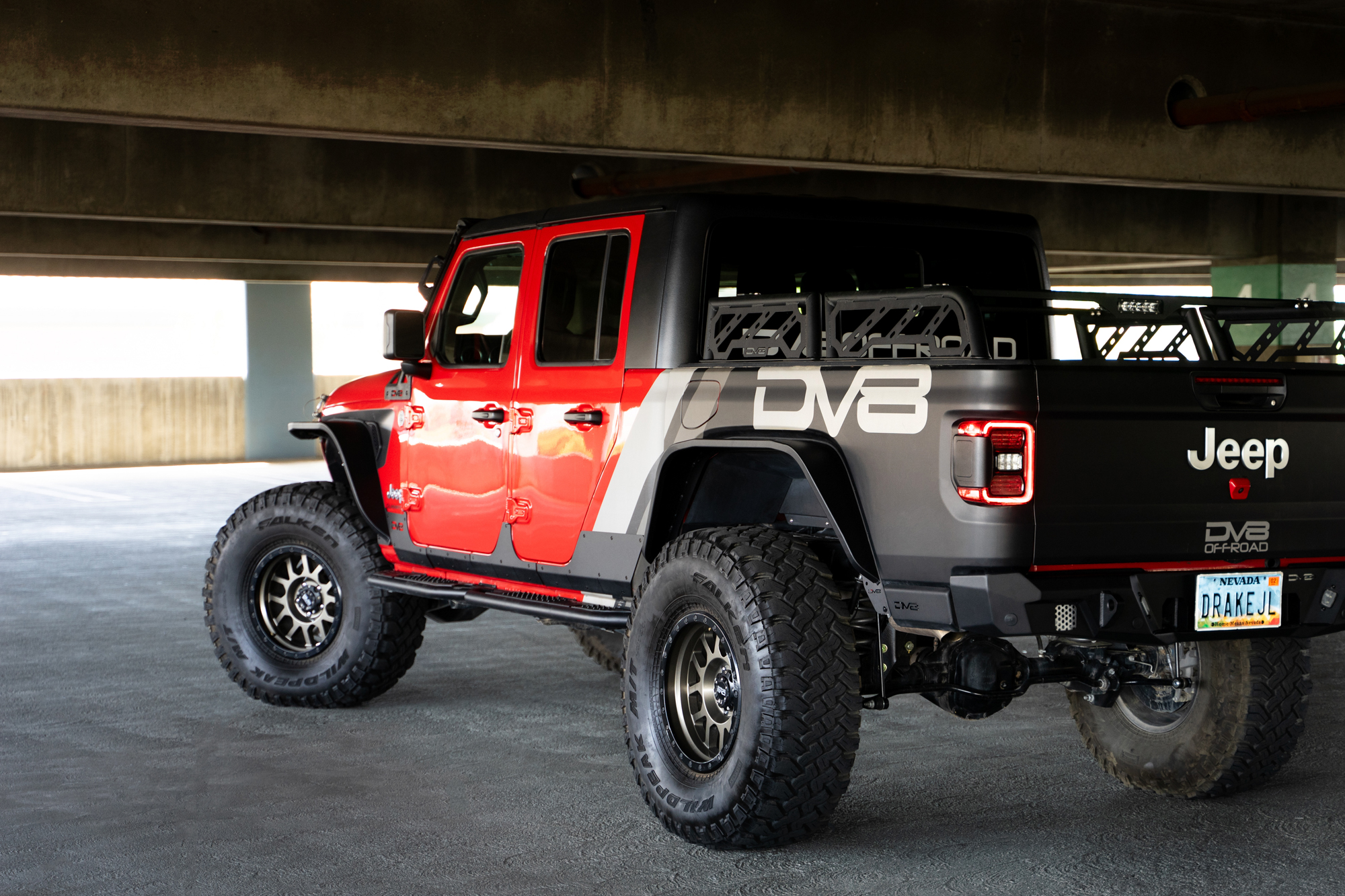 DV8 Offroad Jeep Gladiator JT Slim Fender Flares FDGL-07