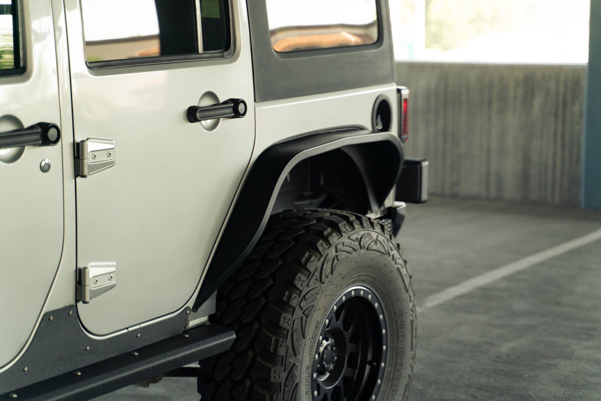 DV8 Offroad Jeep Wrangler JK Slim Fender Flares FDJK-07