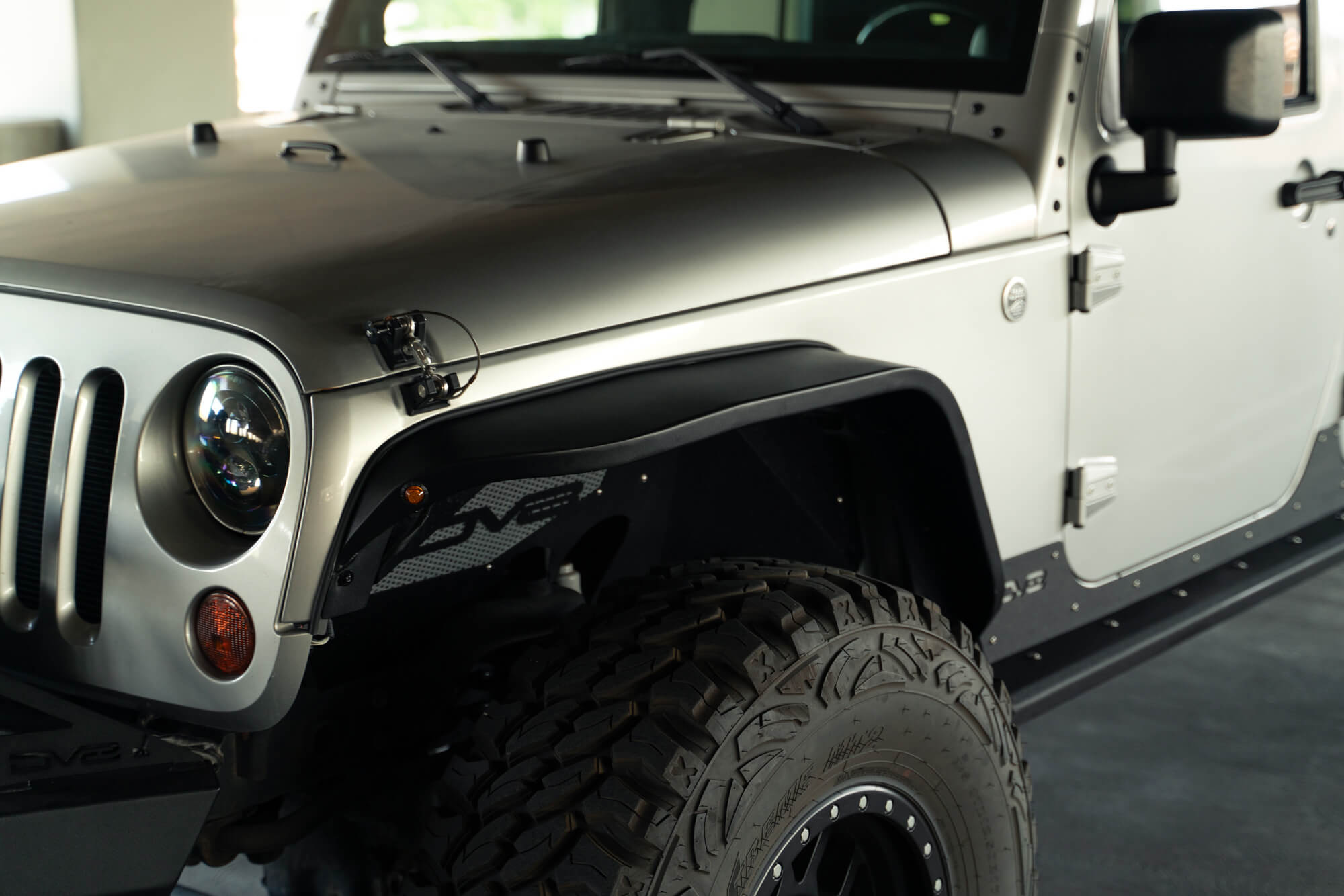 DV8 Offroad Jeep Wrangler JK Slim Fender Flares FDJK-07