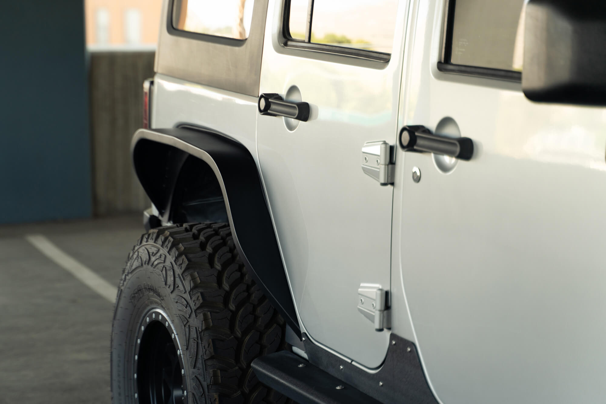 DV8 Offroad Jeep Wrangler JK Slim Fender Flares FDJK-07