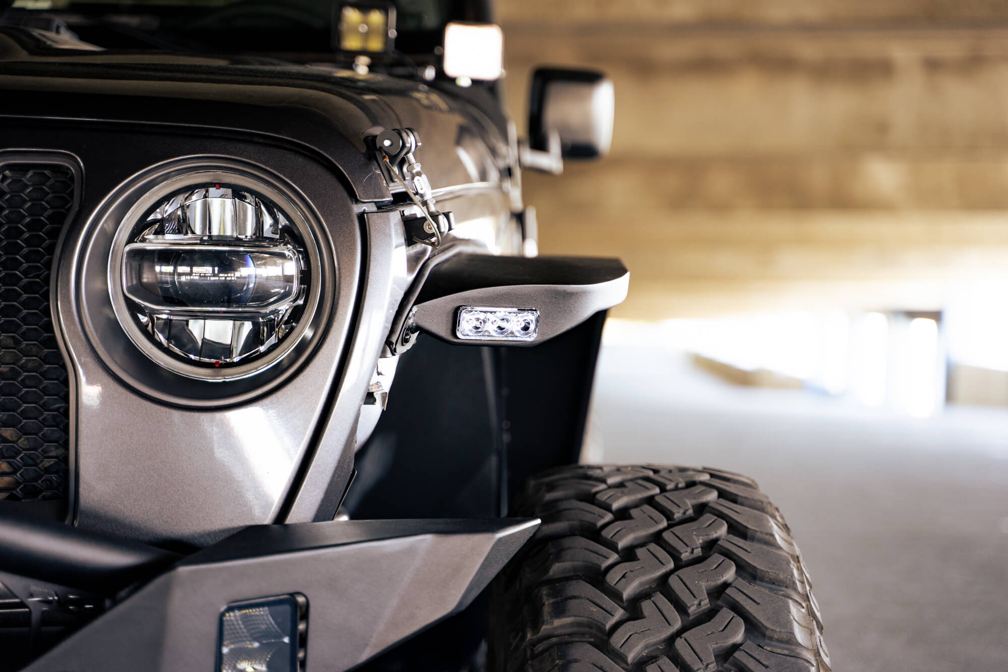 DV8 Offroad Jeep Wrangler JL Slim Fender Flares FDJL-07