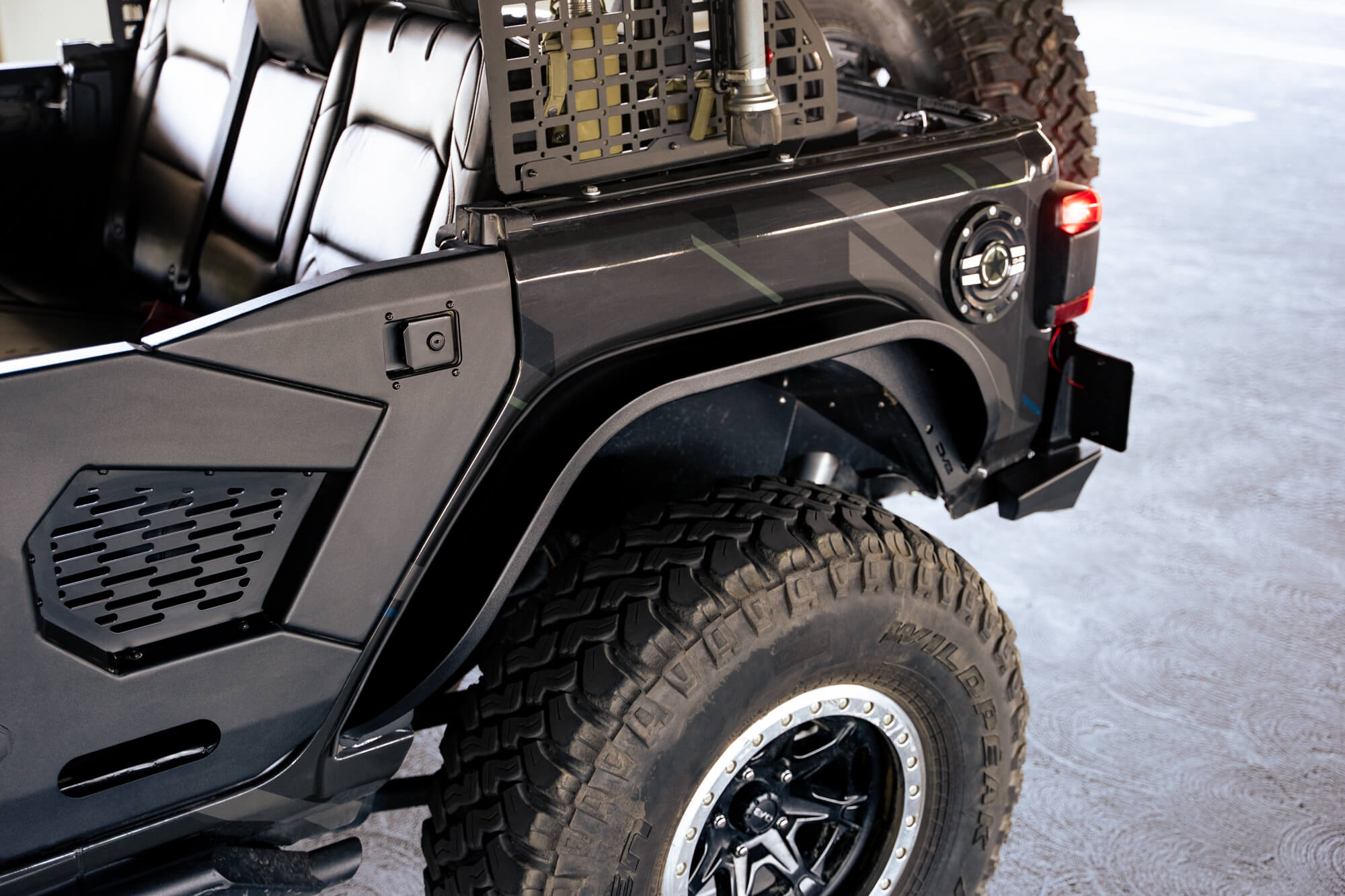 DV8 Offroad Jeep Wrangler JL Slim Fender Flares FDJL-07