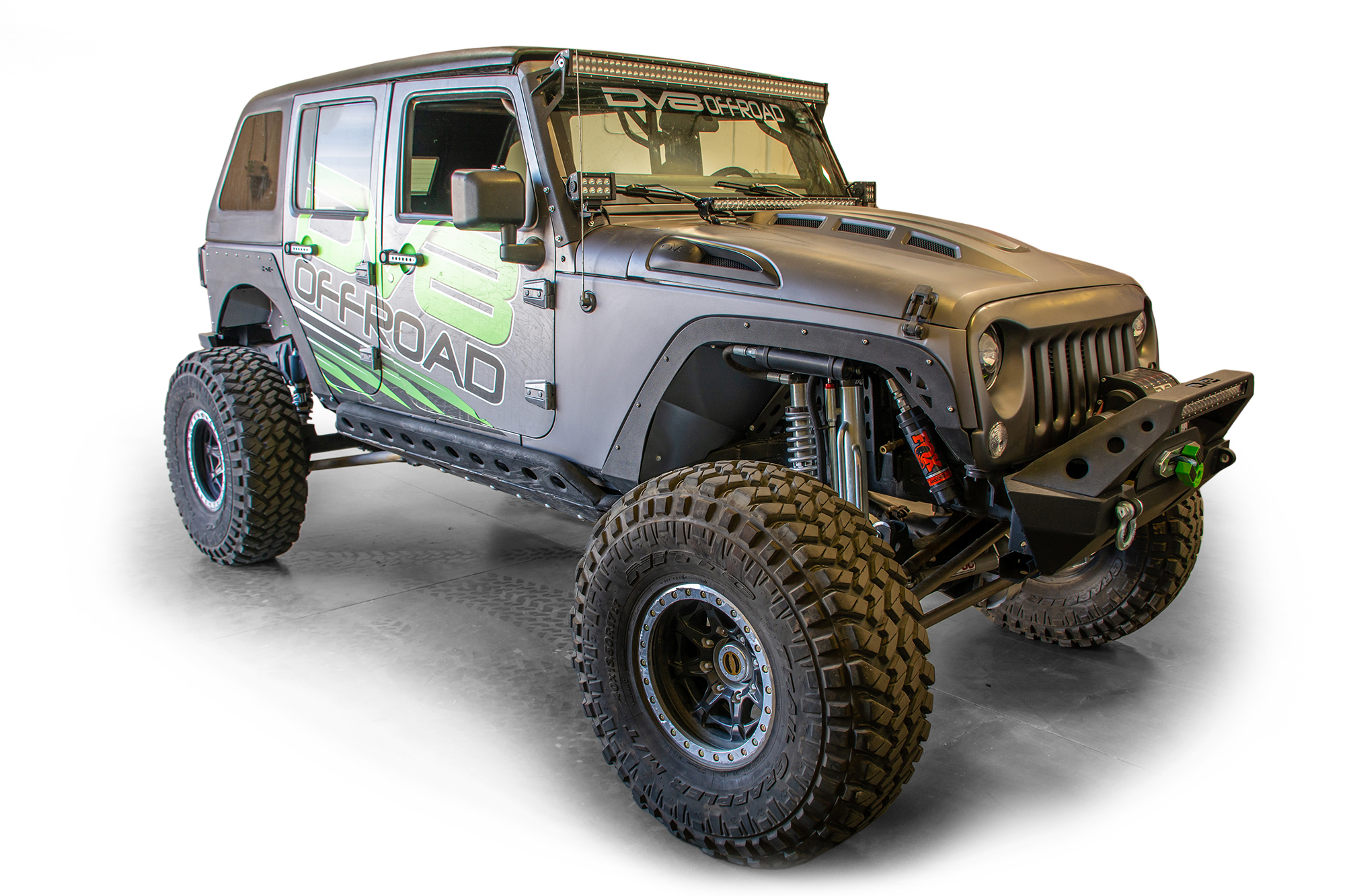 DV8 Offroad Fender Flares; Delete; Front & Rear FENDB-08