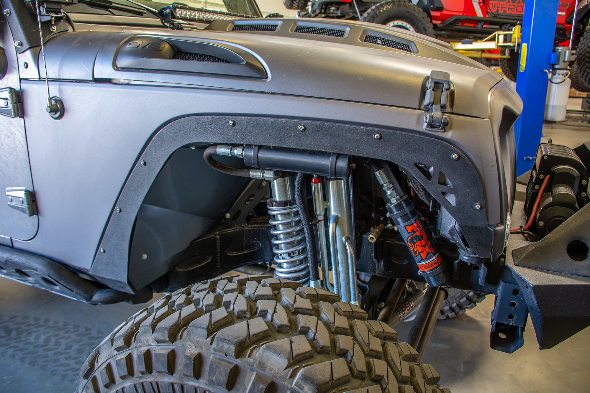 DV8 Offroad Fender Flares; Delete; Front & Rear FENDB-08