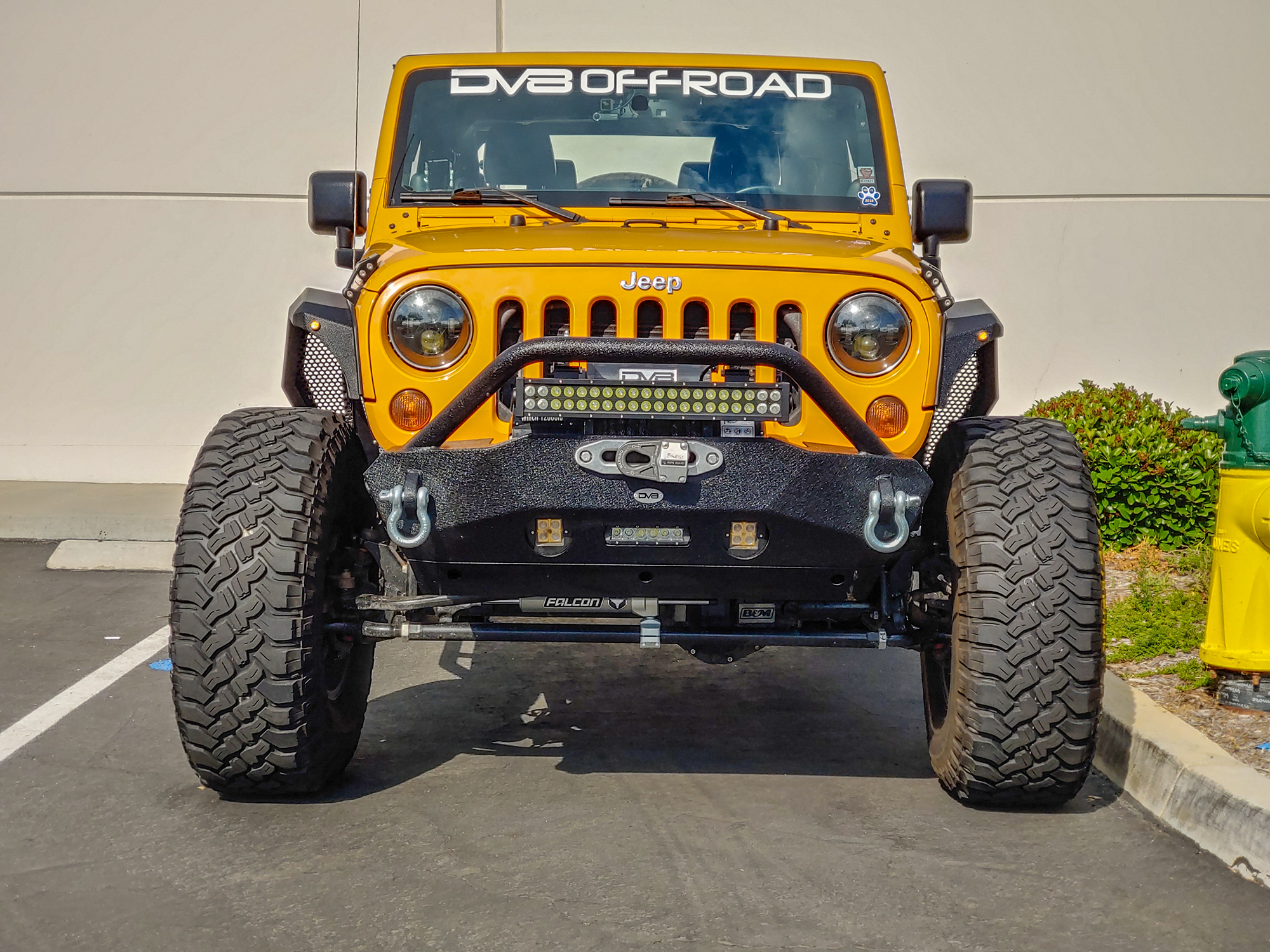DV8 Offroad Fender Flares; Armor; Front & Rear FENDB-09