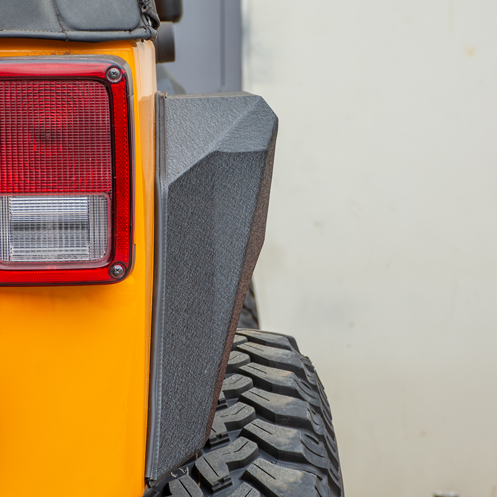 DV8 Offroad Fender Flares; Armor; Front & Rear FENDB-09