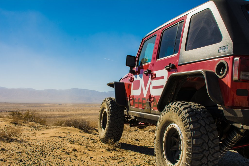 DV8 Offroad Fender Flares; Wide; Front & Rear FENDB-02