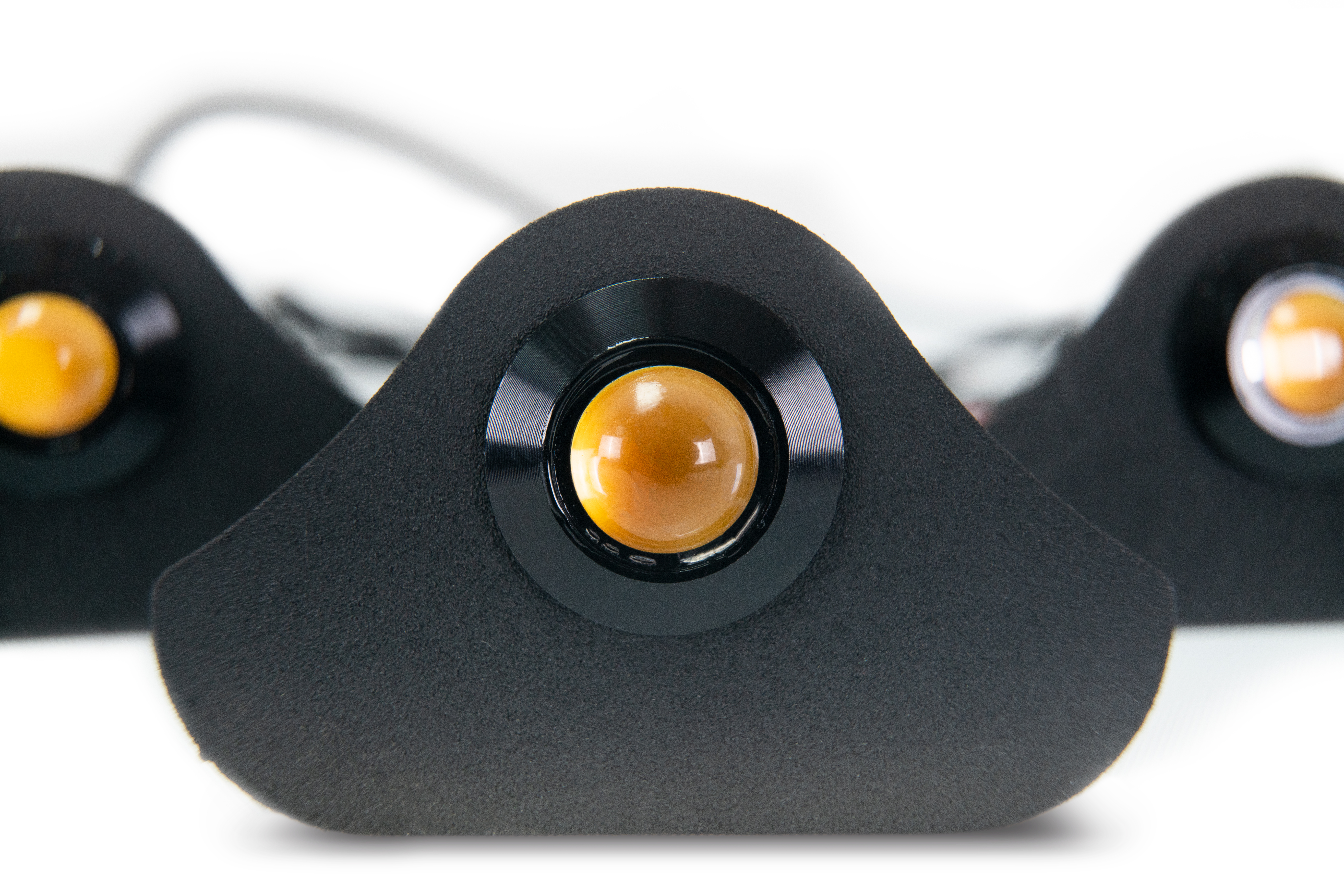 DV8 Offroad GRJL-02 18-22 JEEP WRANGLER JL FRONT GRILL AMBER ACCENT LIGHTS GRJL-02