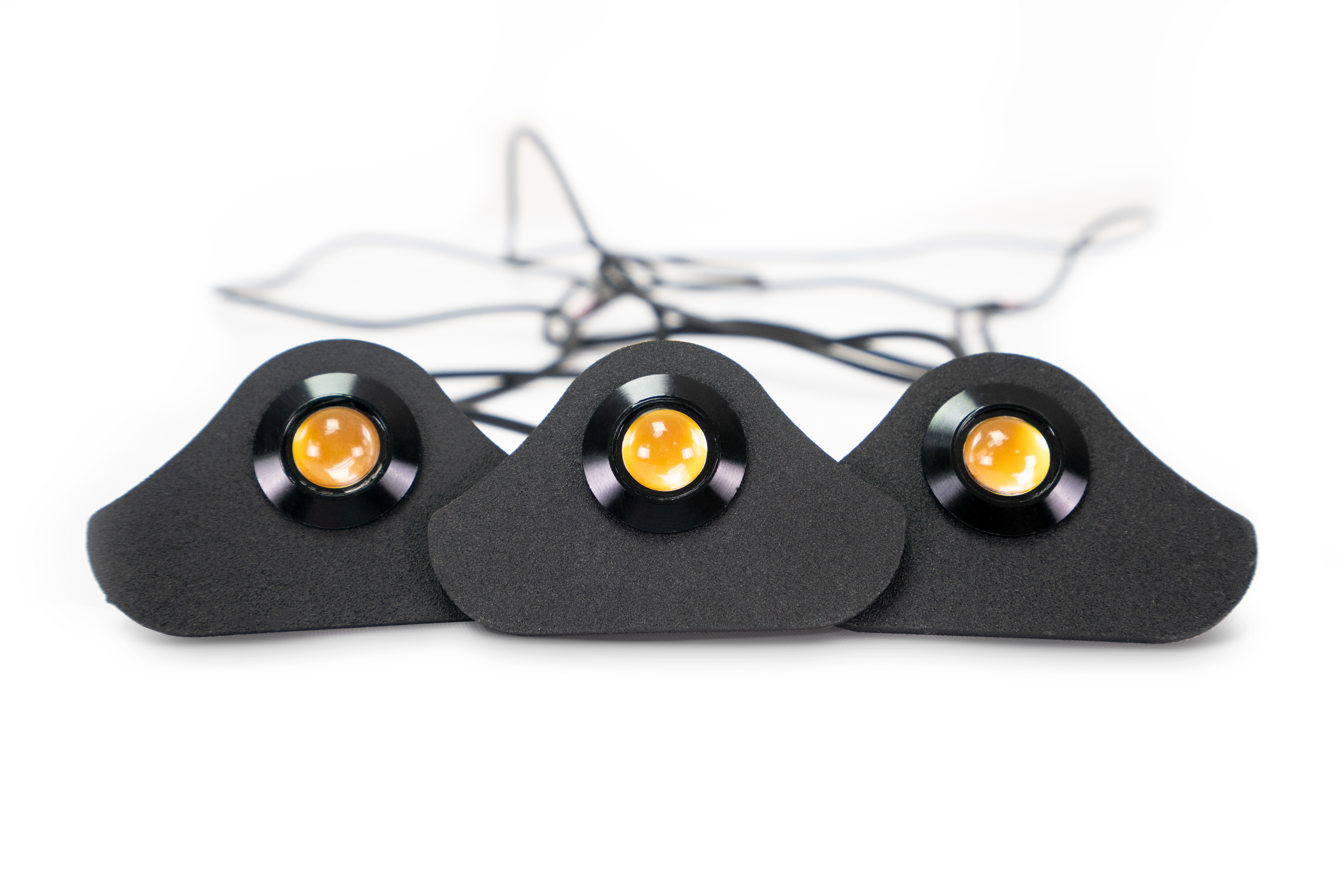 DV8 Offroad GRJL-02 18-22 JEEP WRANGLER JL FRONT GRILL AMBER ACCENT LIGHTS GRJL-02