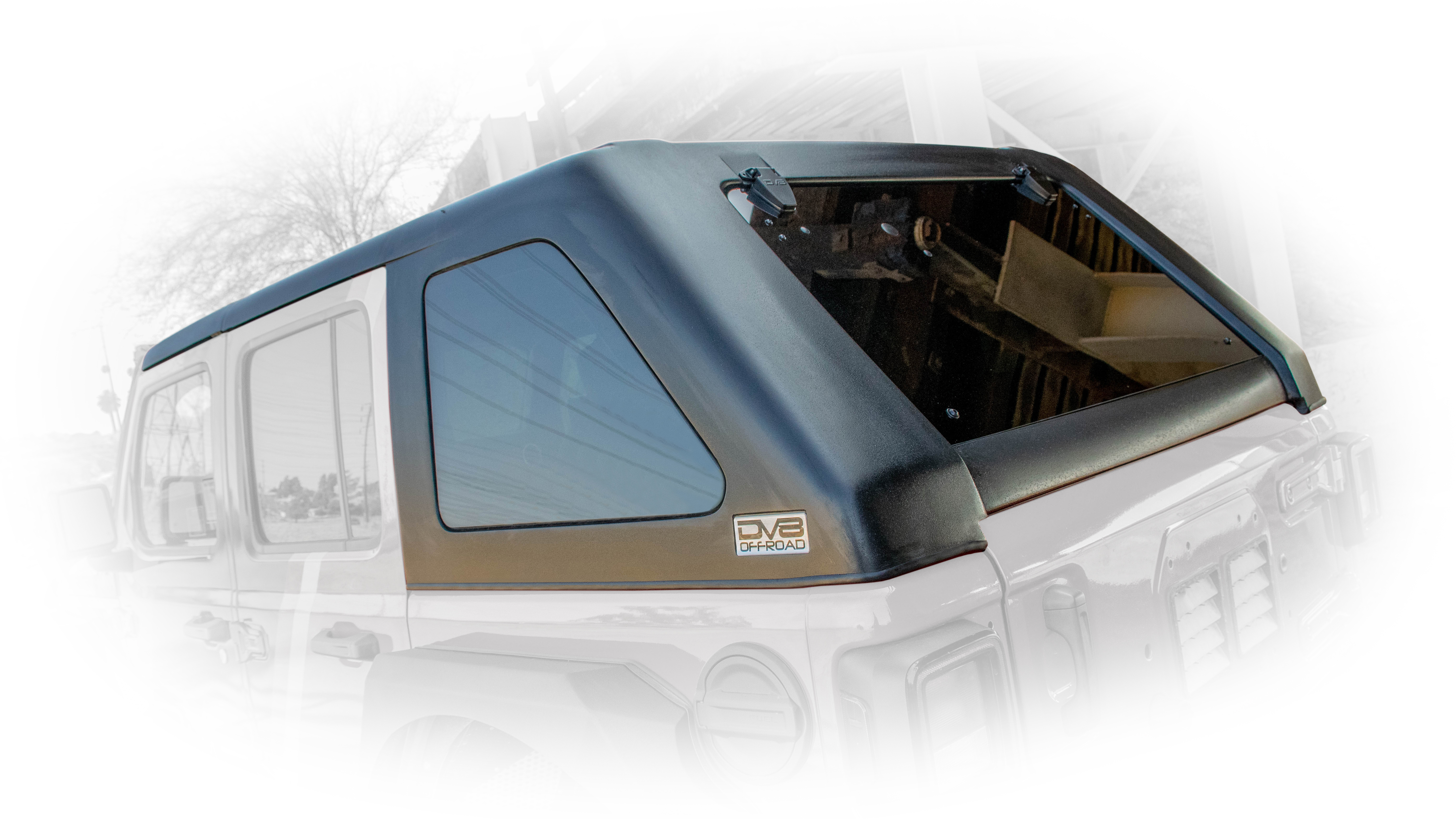 DV8 Offroad Hard Top; Fastback HTJLFB-B