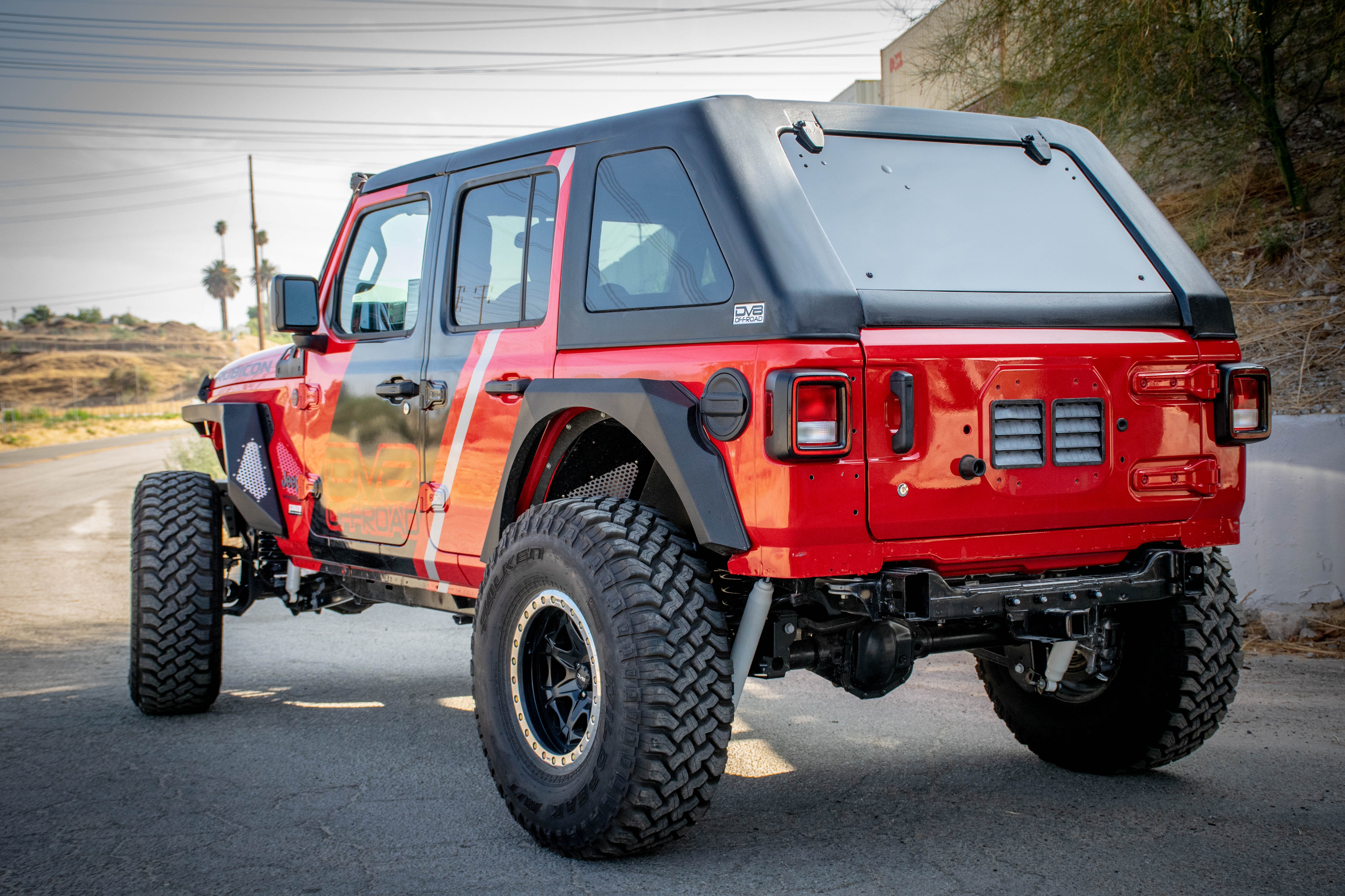 DV8 Offroad Hard Top; Fastback HTJLFB-B
