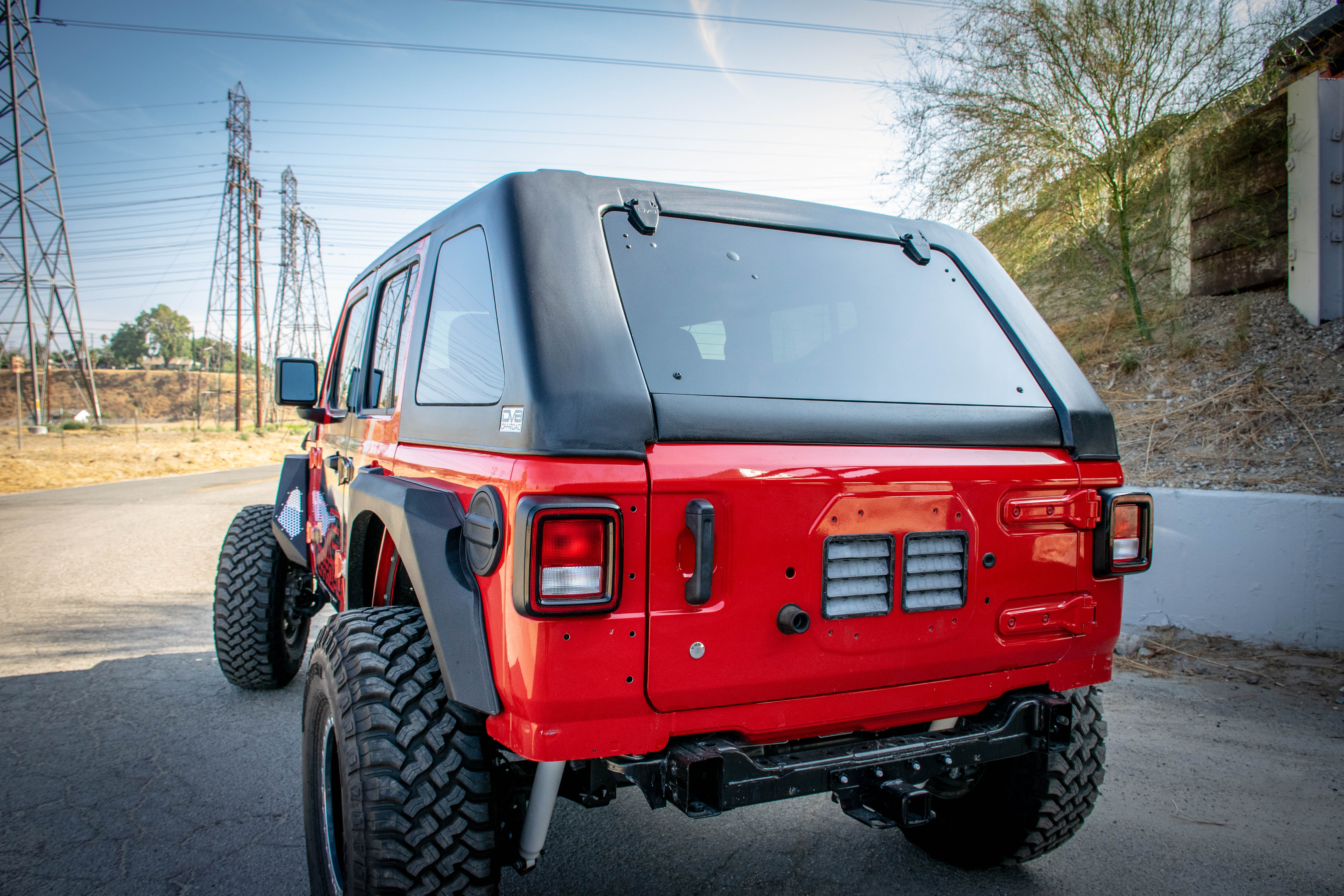 DV8 Offroad Hard Top; Fastback HTJLFB-B