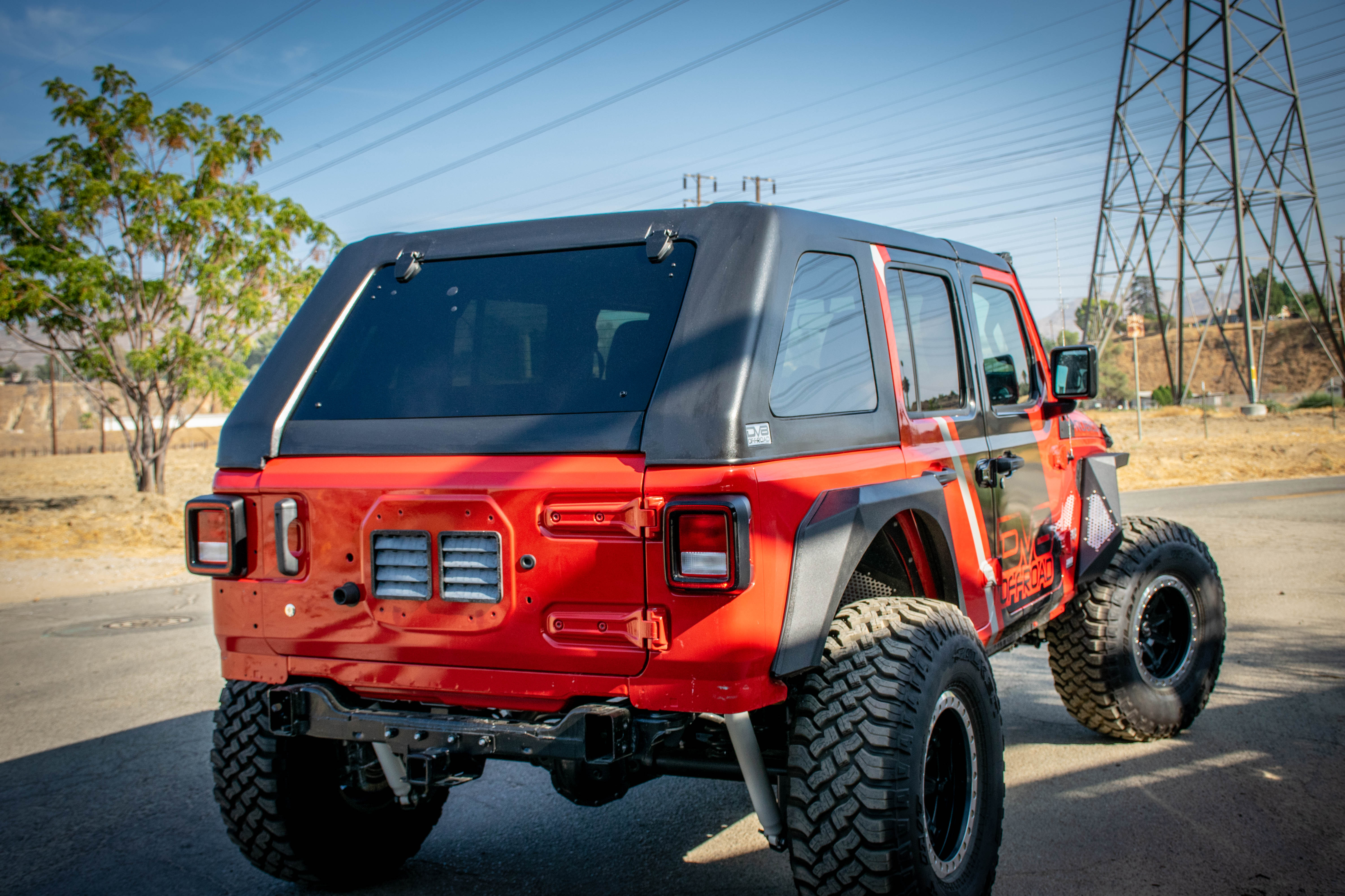 DV8 Offroad Hard Top; Fastback HTJLFB-B