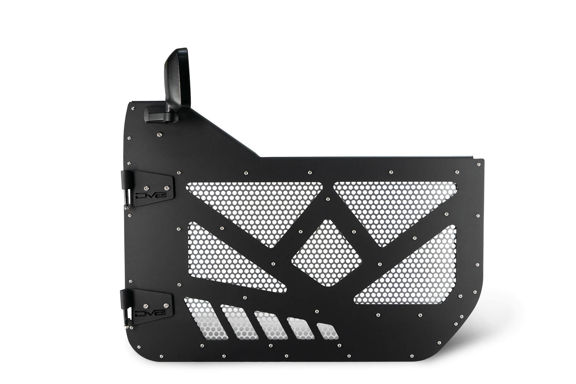 DV8 Offroad Half Door with Aluminum Mesh; Front HDJL-01F
