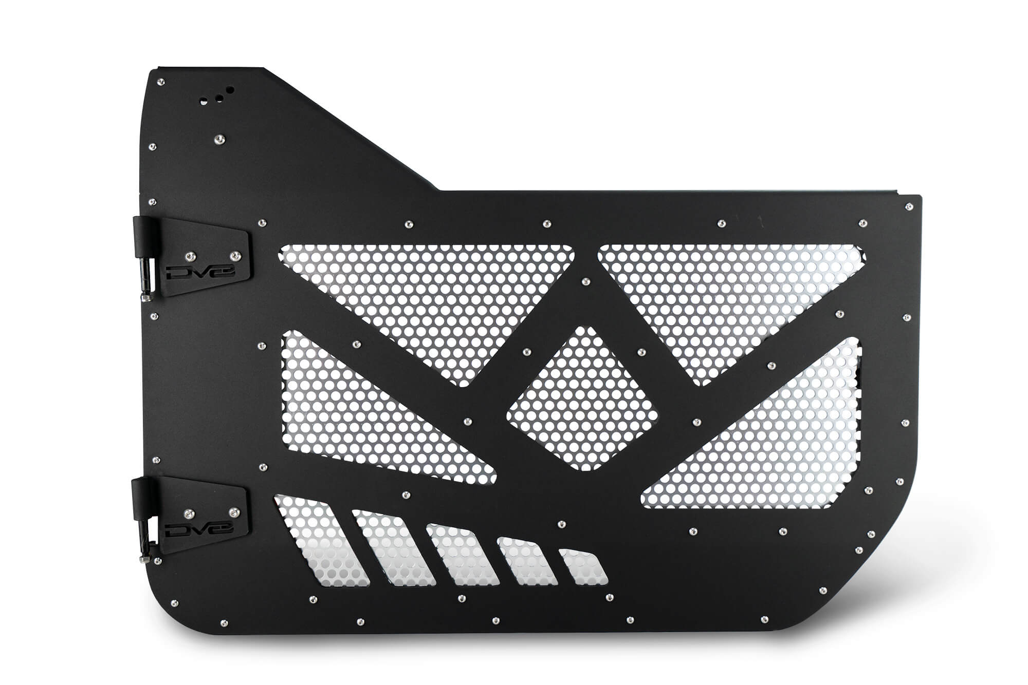 DV8 Offroad Half Door with Aluminum Mesh; Front HDJL-01F