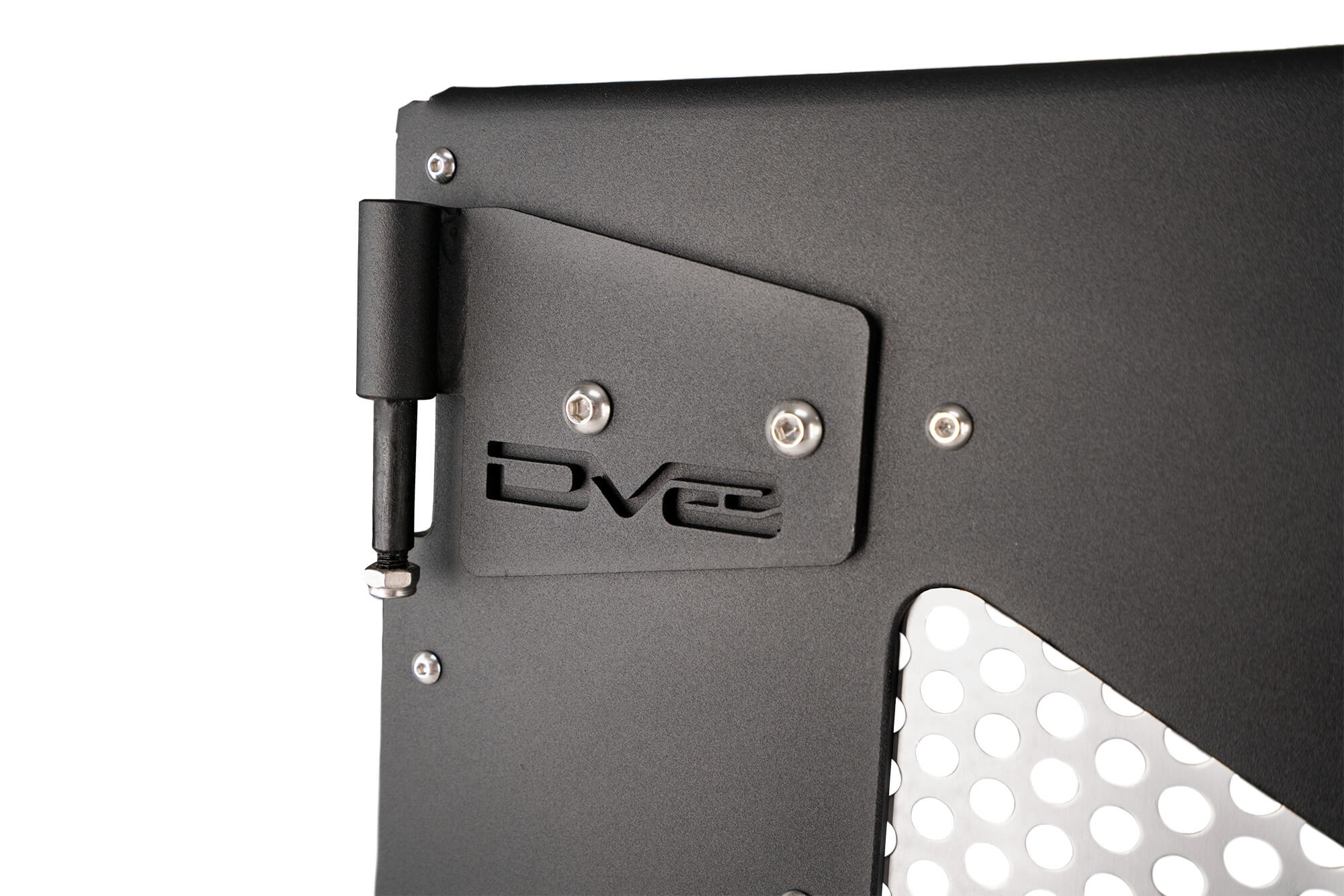 DV8 Offroad Half Door with Aluminum Mesh; Rear HDJL-01R