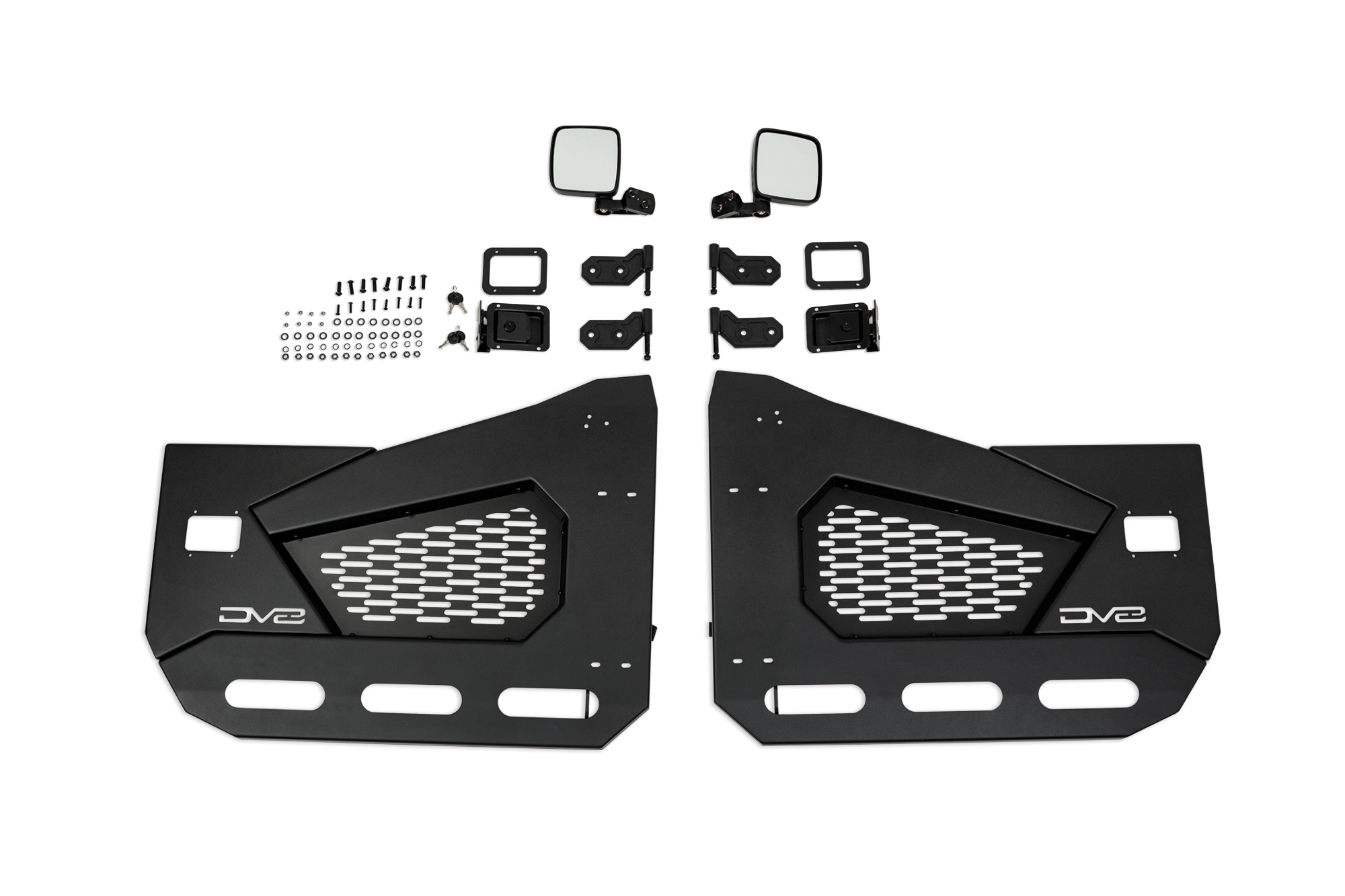 DV8 Offroad Half Doors HDJL-02F
