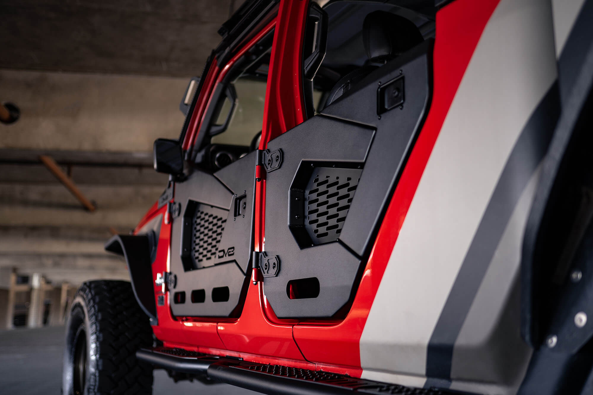 DV8 Offroad Half Doors HDJL-02R