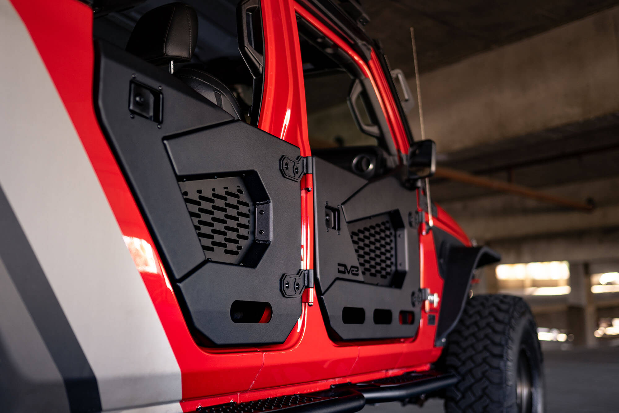 DV8 Offroad Half Doors HDJL-02R