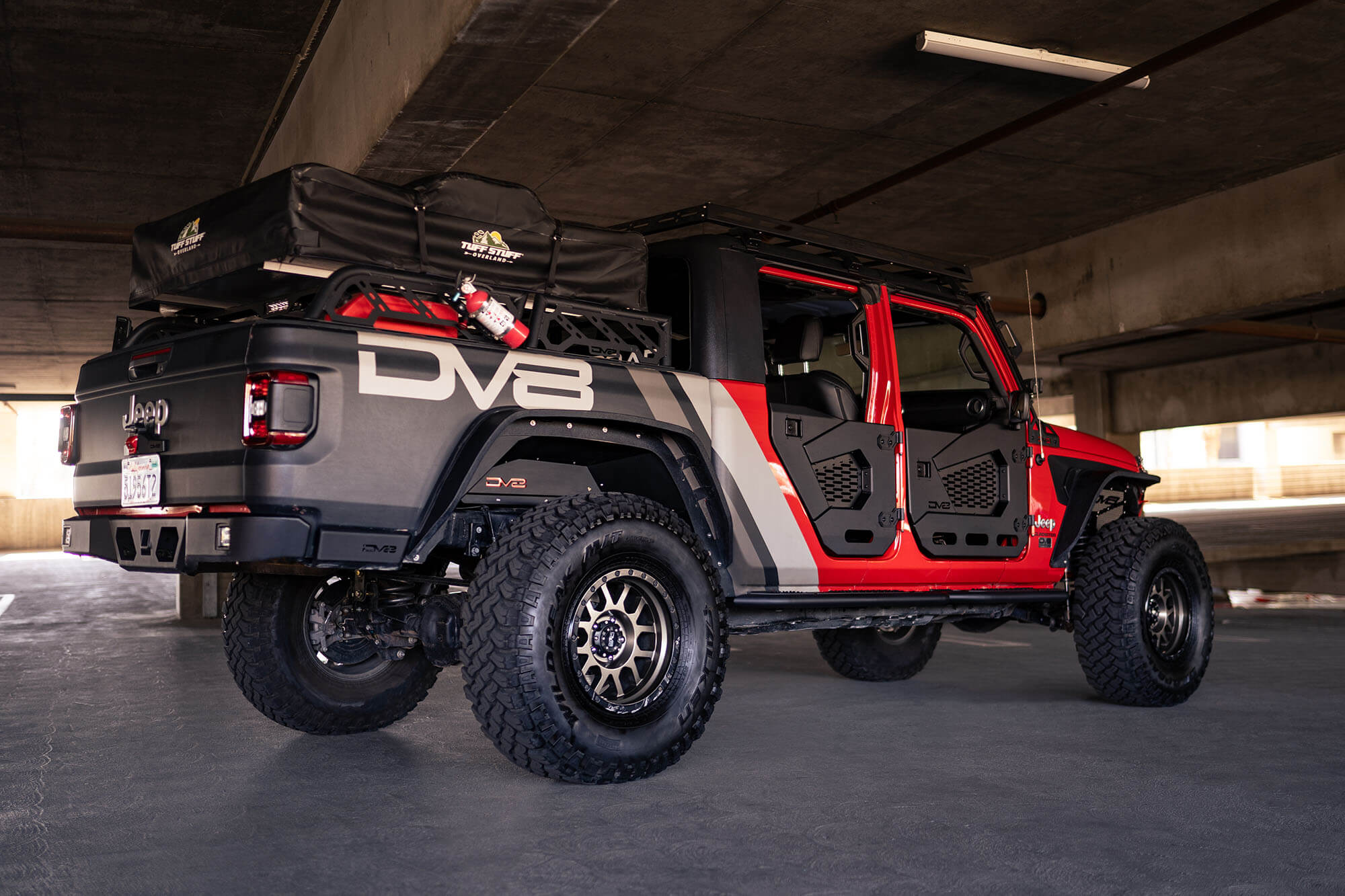 DV8 Offroad Half Doors HDJL-02R