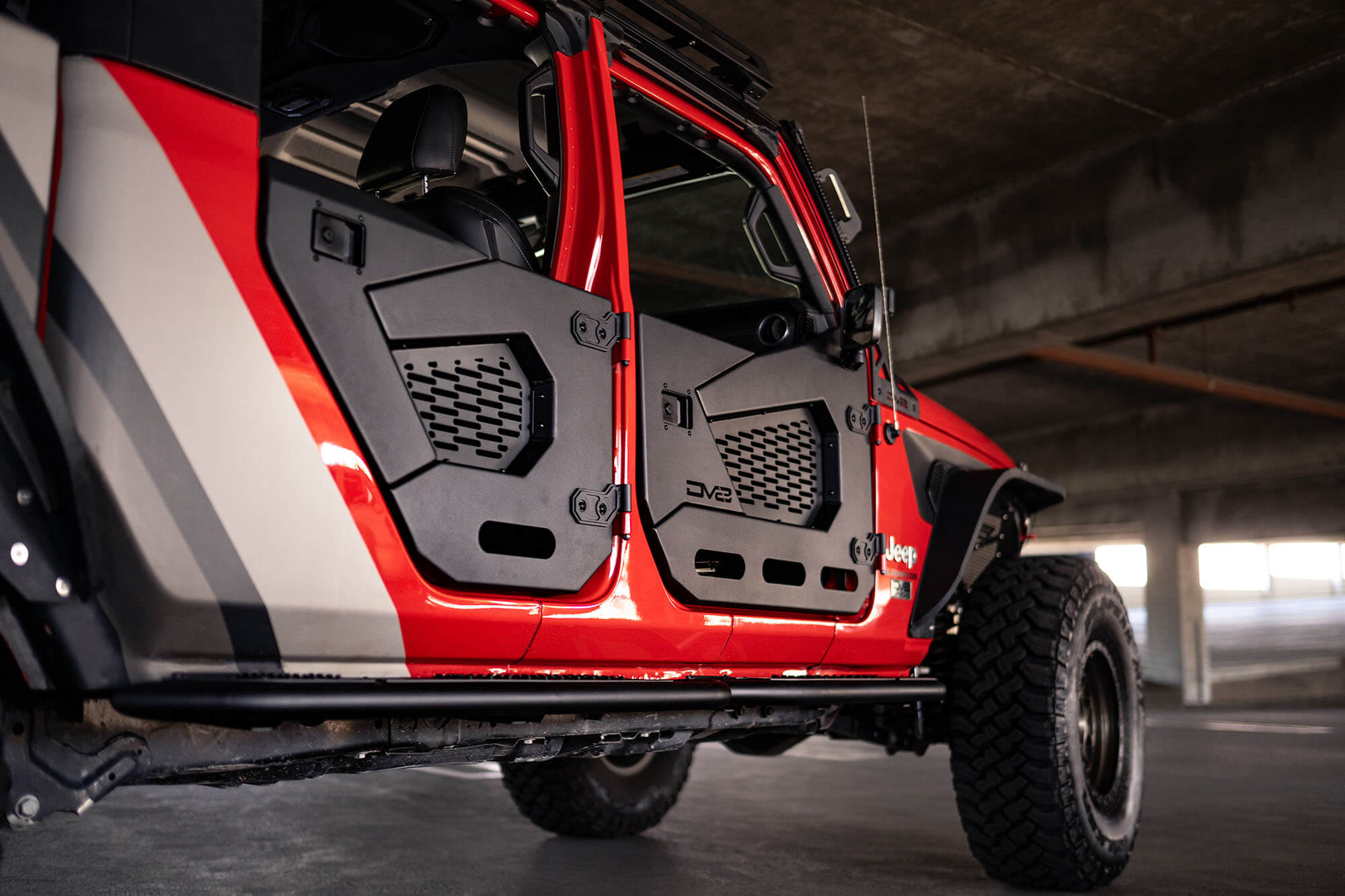 DV8 Offroad Half Doors HDJL-02R