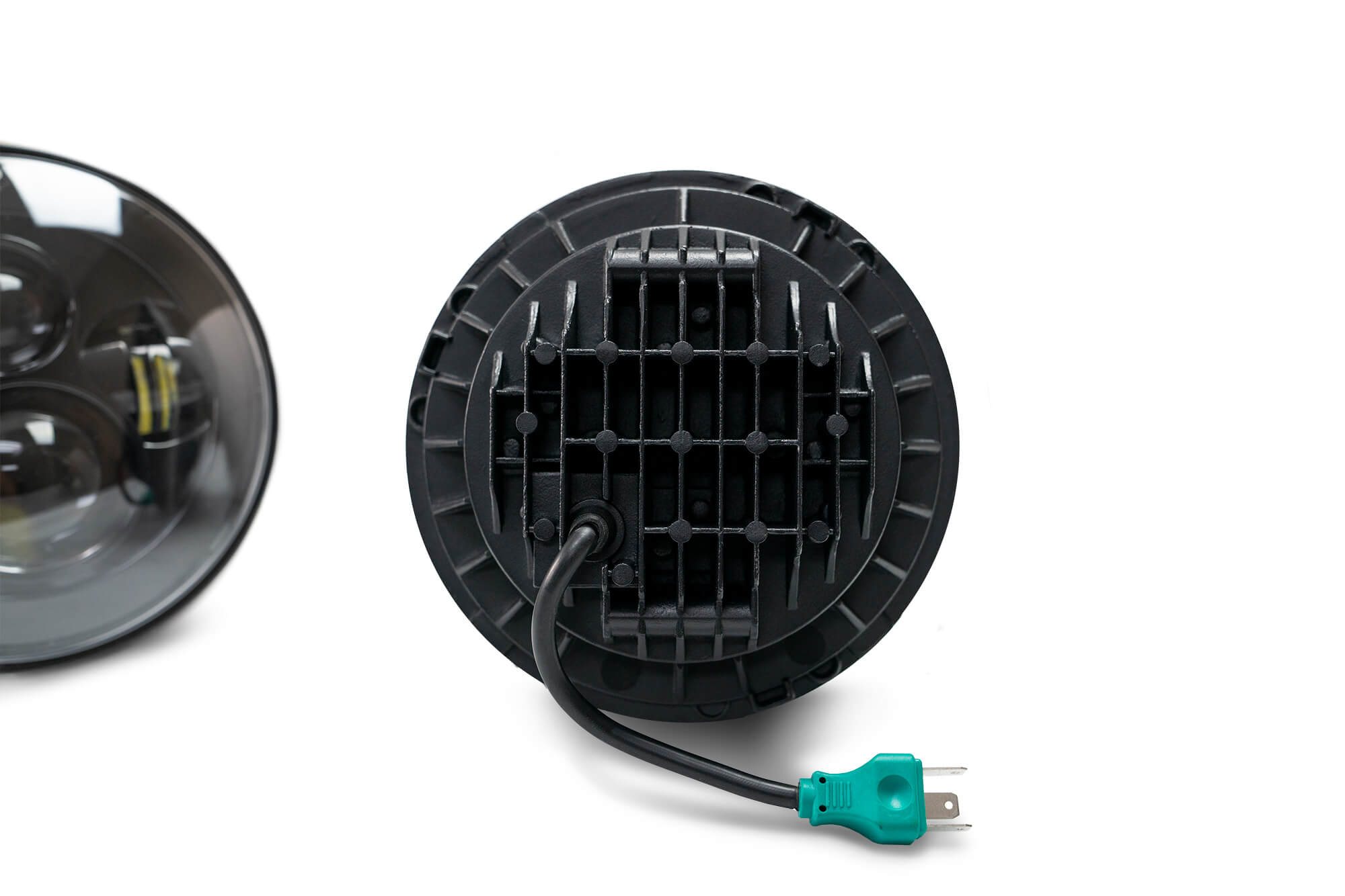 DV8 Offroad Projector Headlights; No Halo HL7JK-01