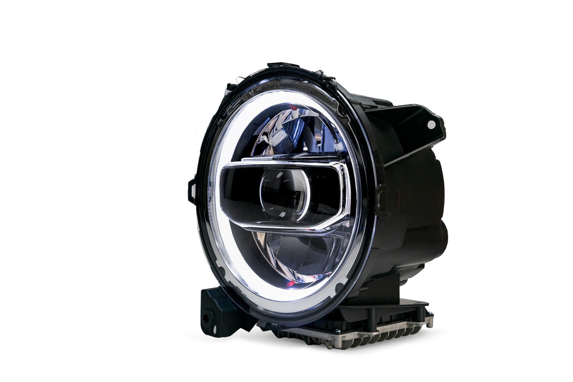 DV8 Offroad LED Headlights; Chrome HLCJL-01