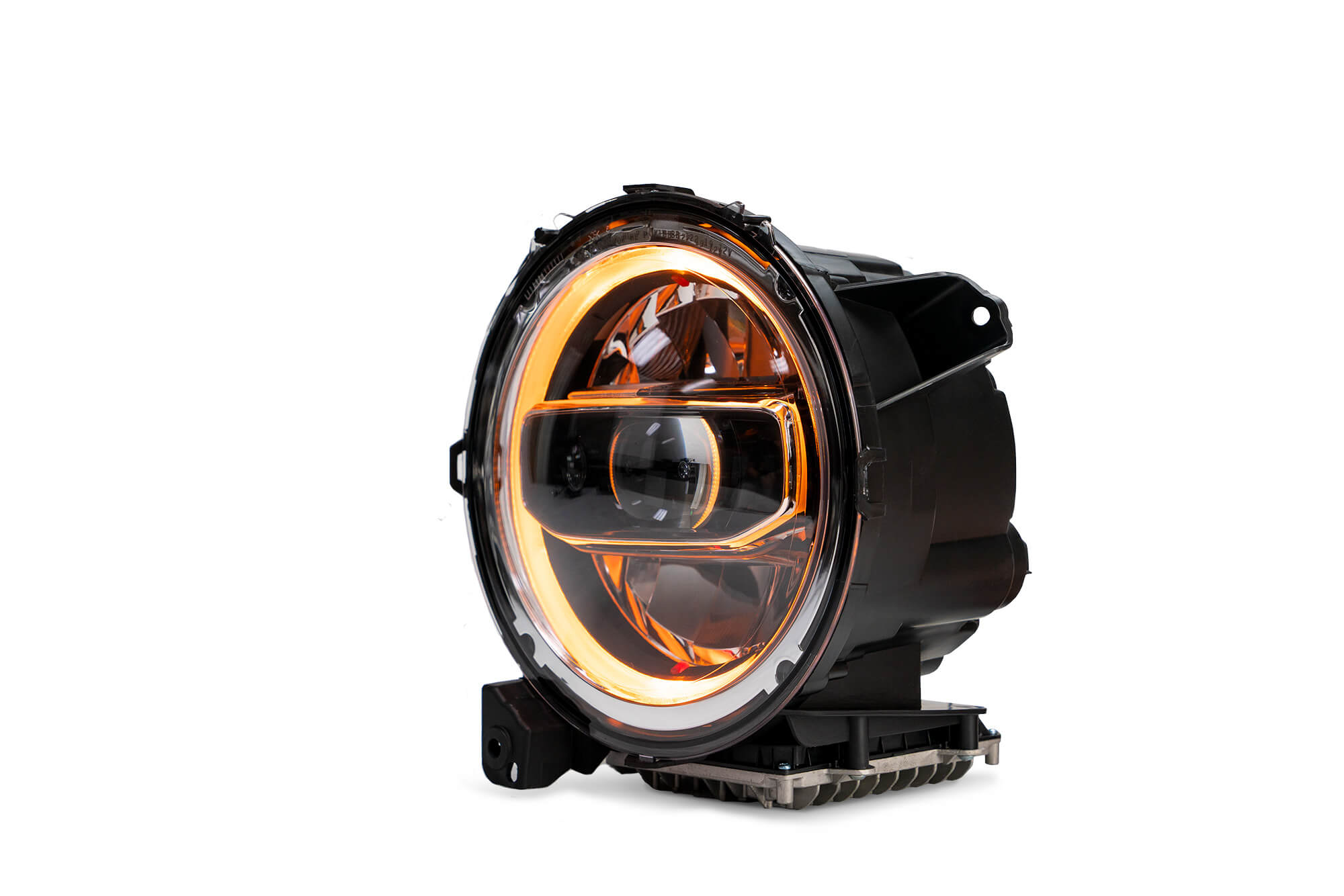 DV8 Offroad LED Headlights; Chrome HLCJL-01