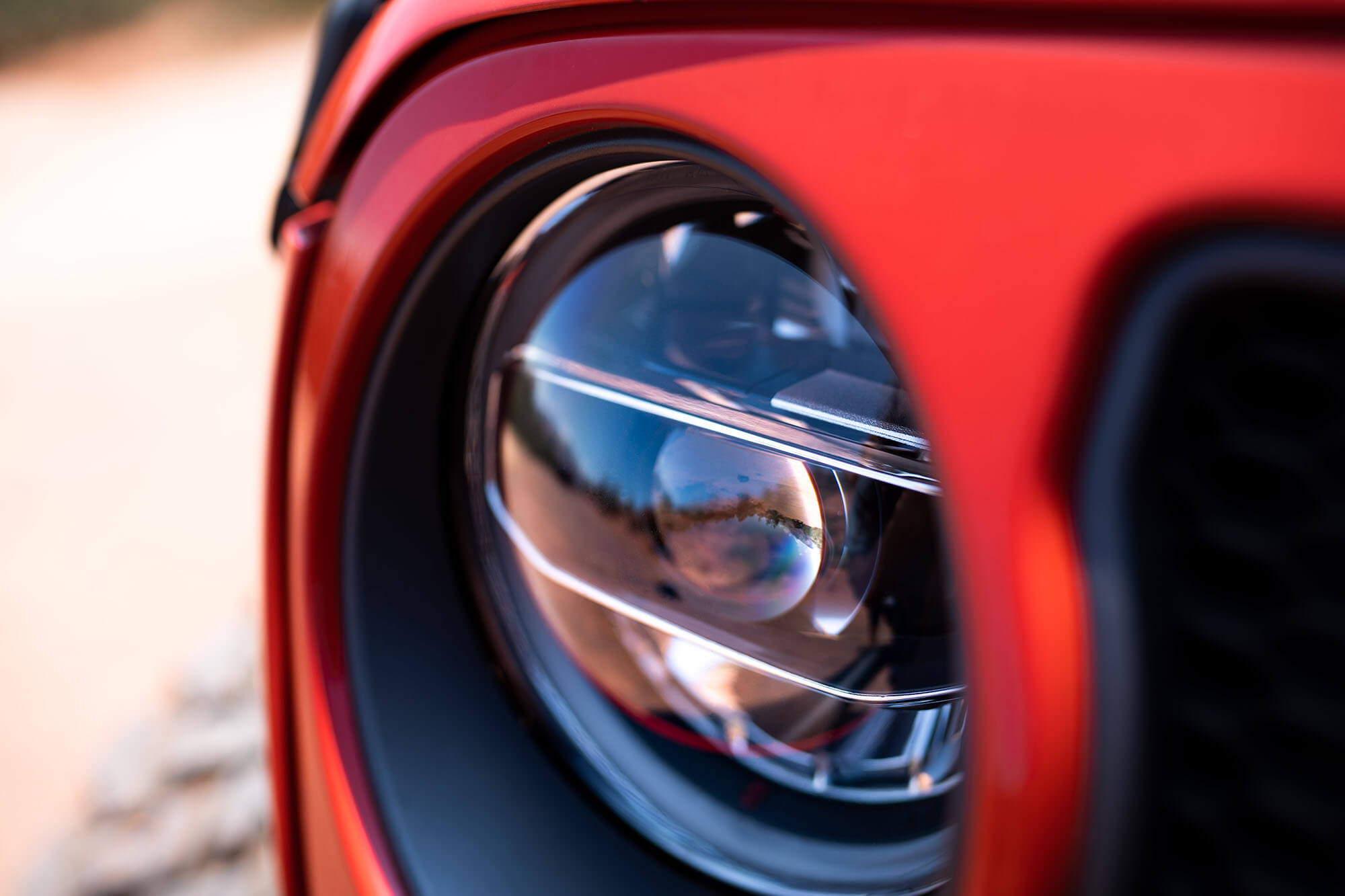 DV8 Offroad LED Headlights; Chrome HLCJL-01