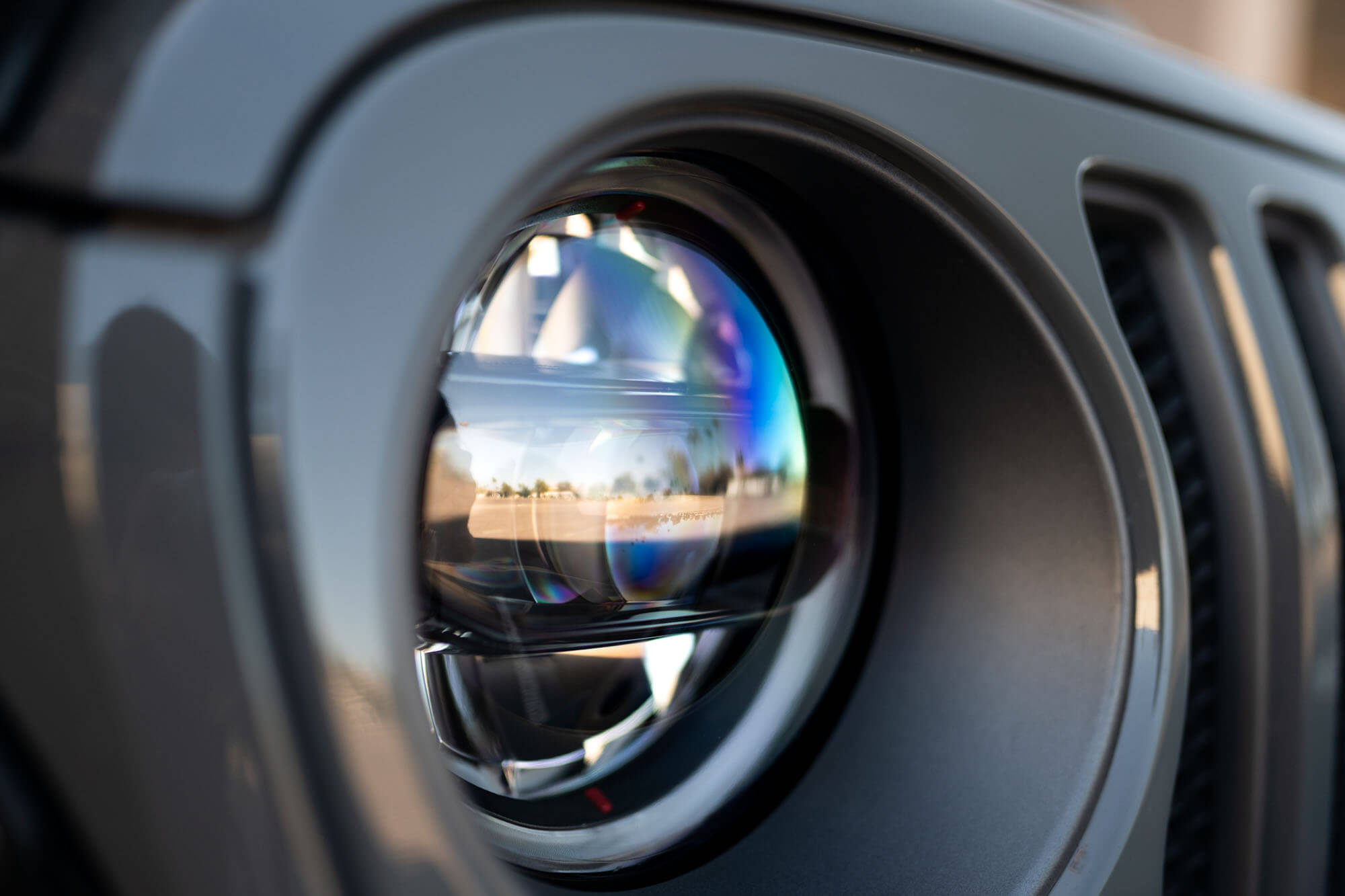 DV8 Offroad 2018-22 Jeep JL & 2020-22 Jeep JT LED Headlights; Black HLCJL-02