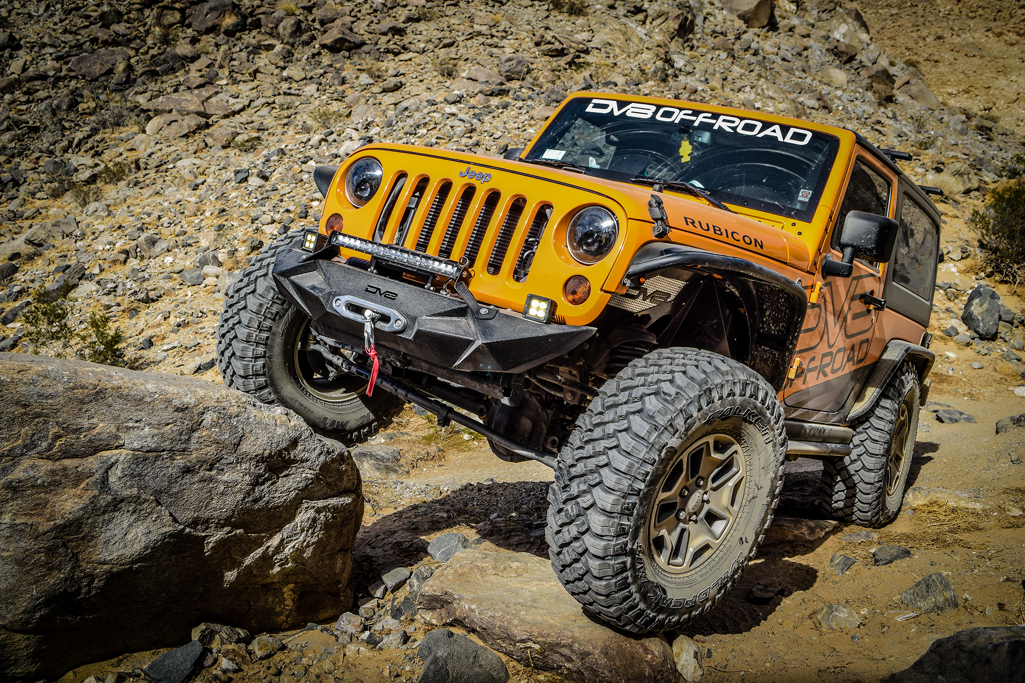 DV8 Offroad Inner Fender; Front; Black Finish INFEND-01FB