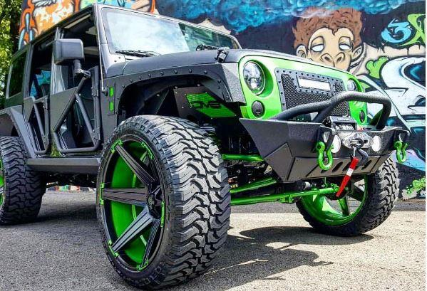 DV8 Offroad Inner Fender; Front; Raw Finish INFEND-01FR