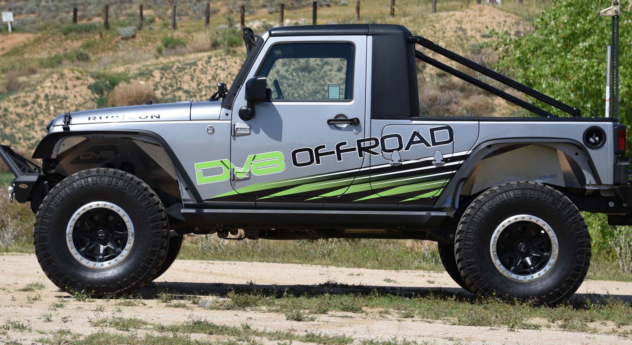 DV8 Offroad Inner Fender; Front; Raw Finish INFEND-01FR