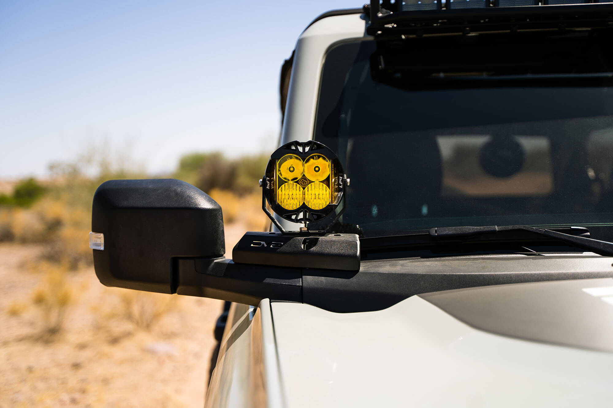 DV8 Offroad 2021-22 Ford Bronco A-Pillar Pod Light Mounts? LBBR-02