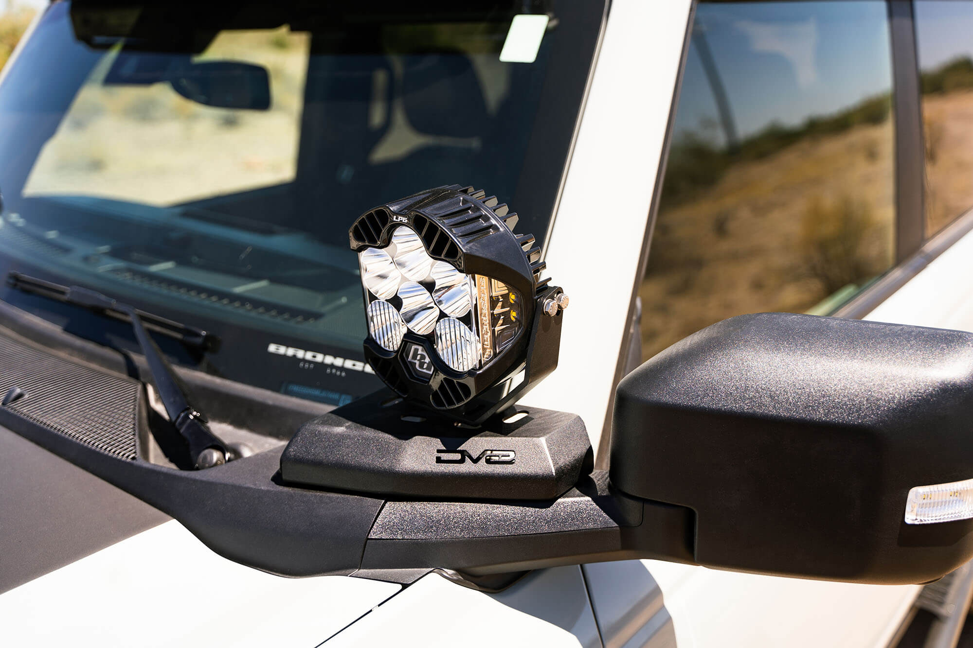 DV8 Offroad 2021-22 Ford Bronco A-Pillar Pod Light Mounts? LBBR-02