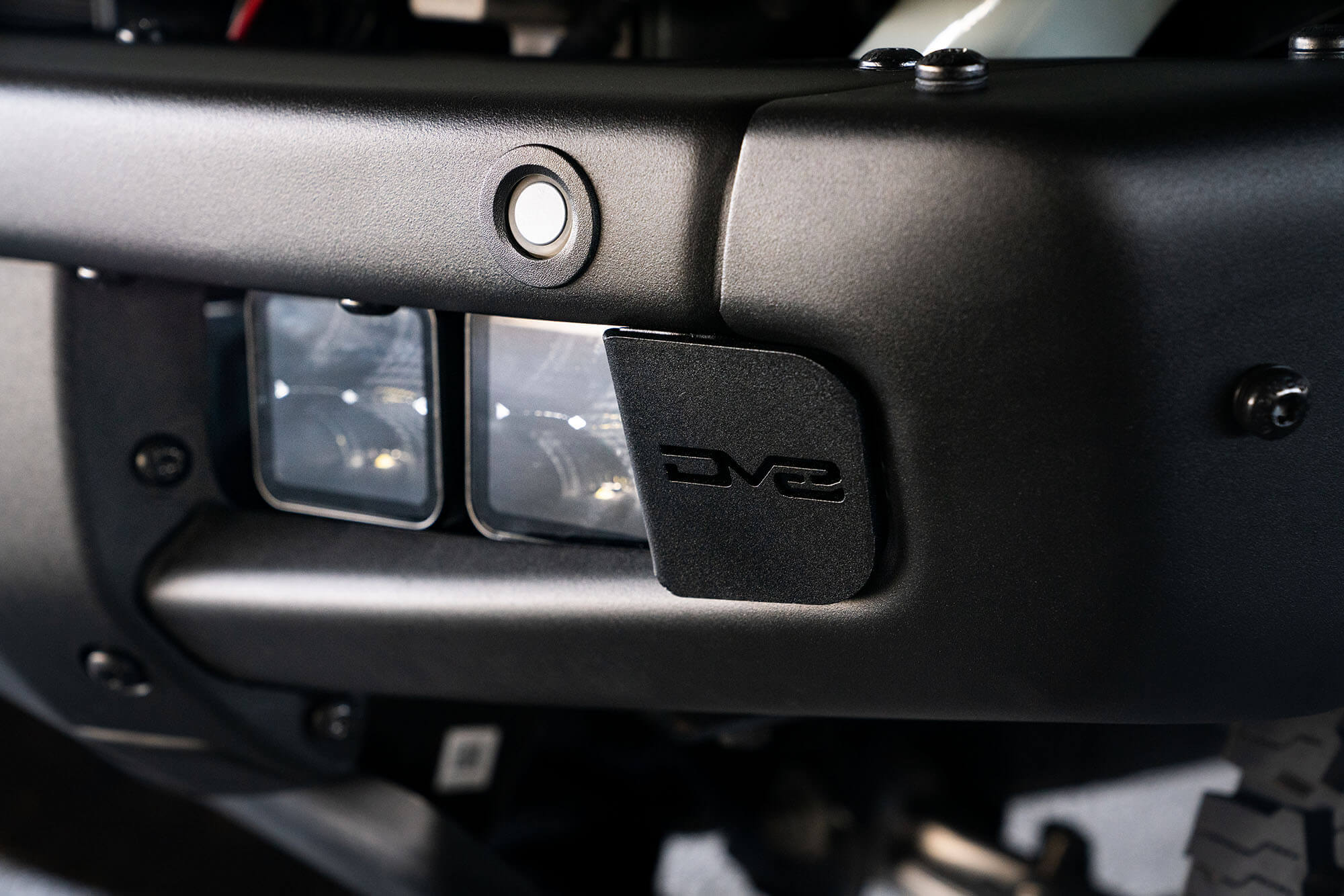 DV8 Offroad Factory Bumper Pocket Light Mount LBBR-05