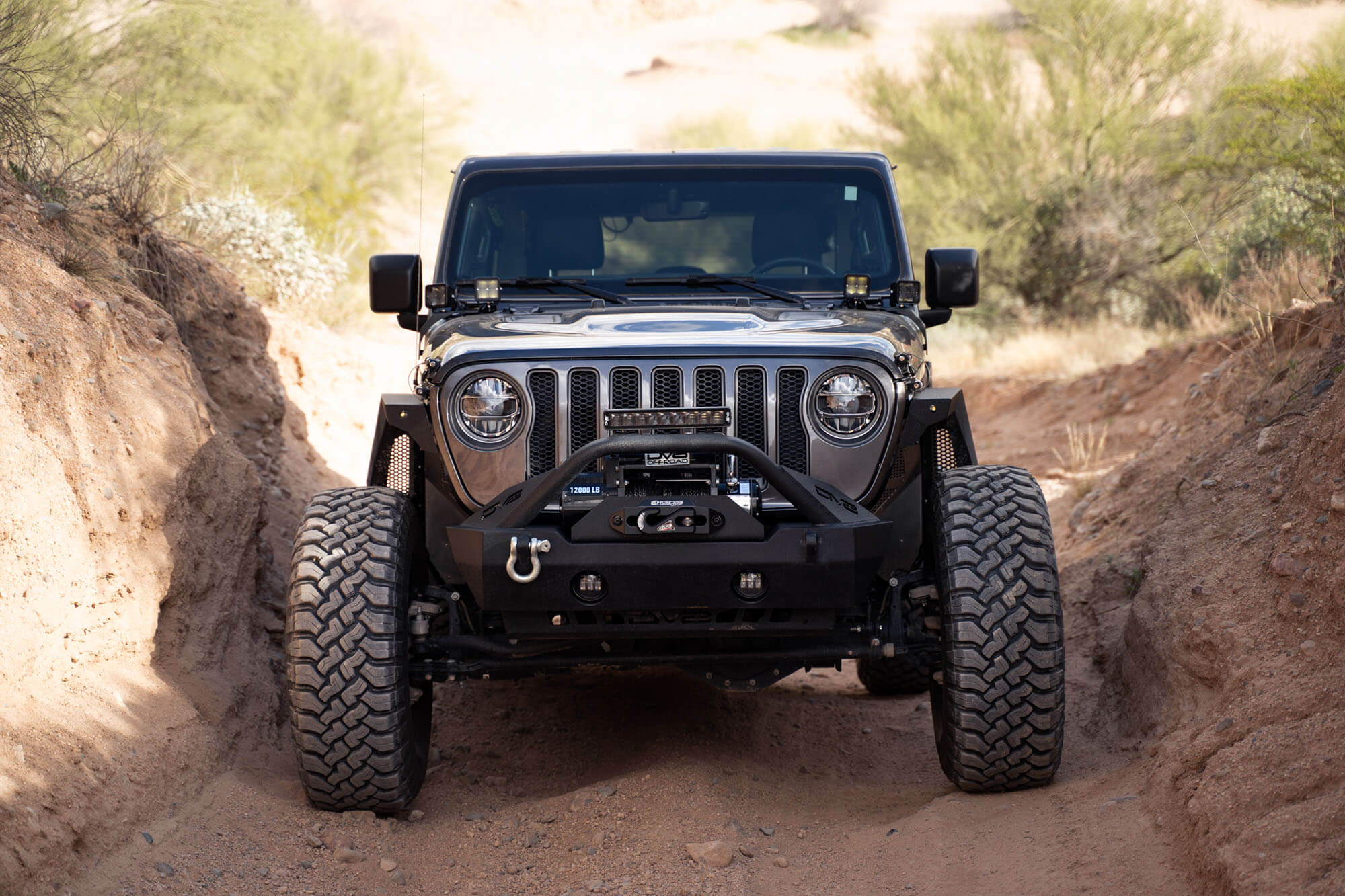 DV8 Offroad 2018-22 Jeep JL & 2020-2022 Jeep JT A-Pillar Dual Pod Light Mounts LBJL-04